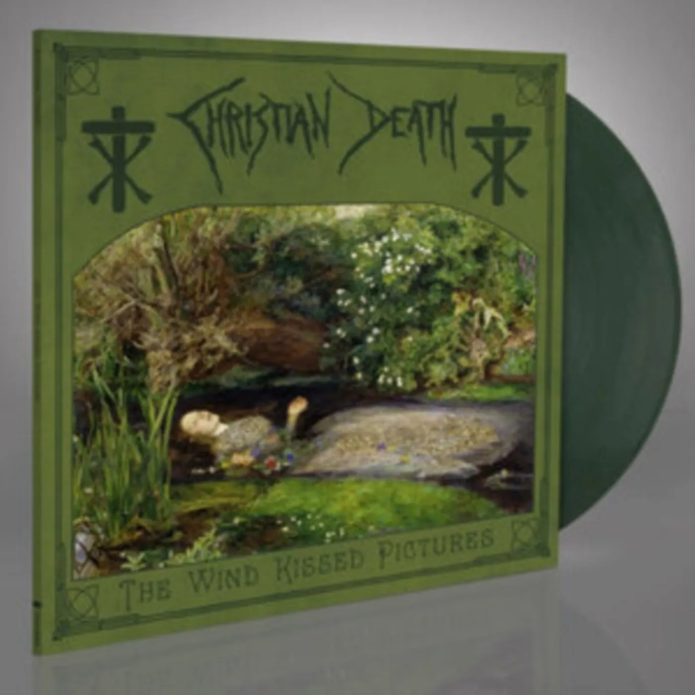 Christian Death LP - The Wind Kissed Pictures - 2021 Edition (Dark Green Vinyl)