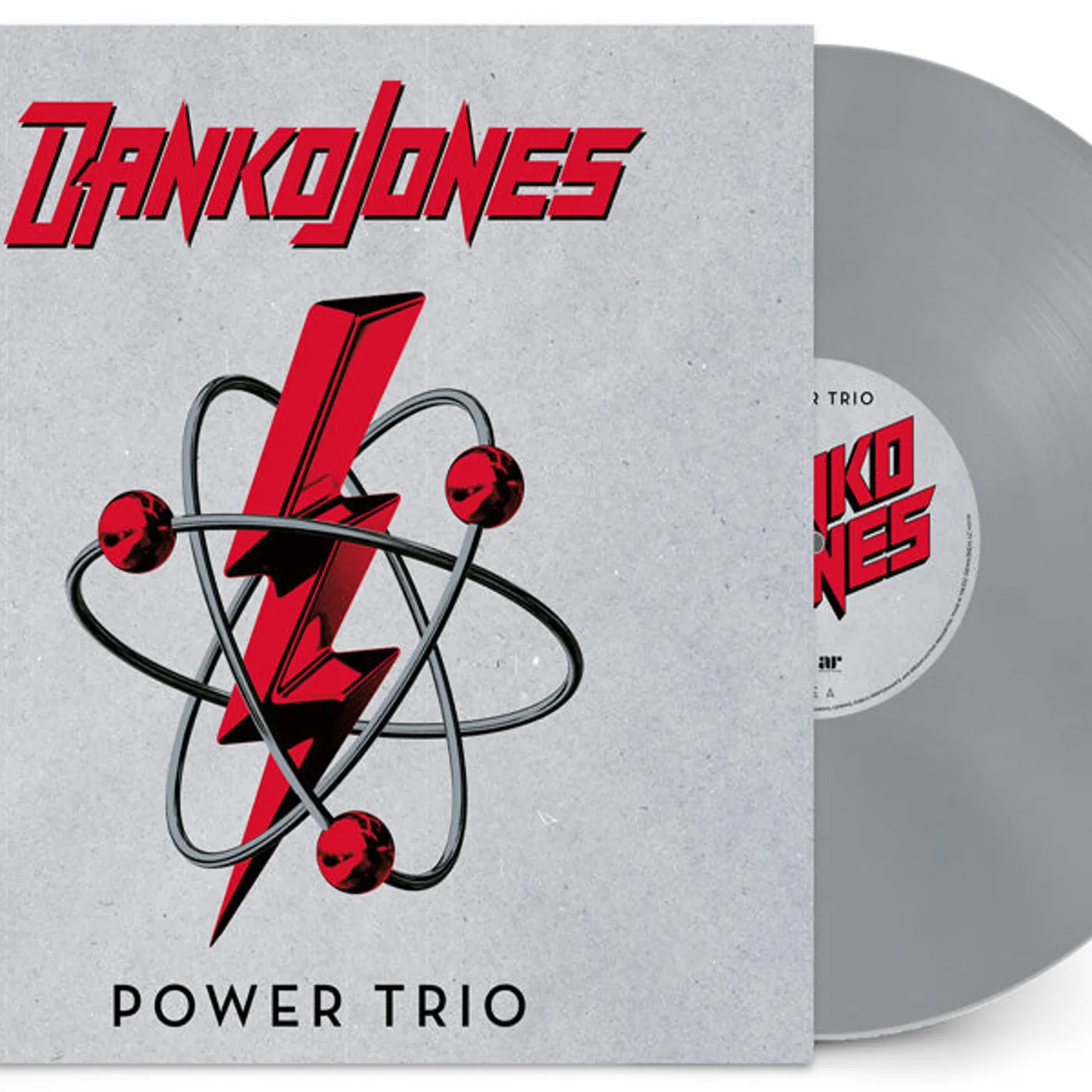 Danko Jones LP - Power Trio (Uk Exclusive Silver Vinyl)
