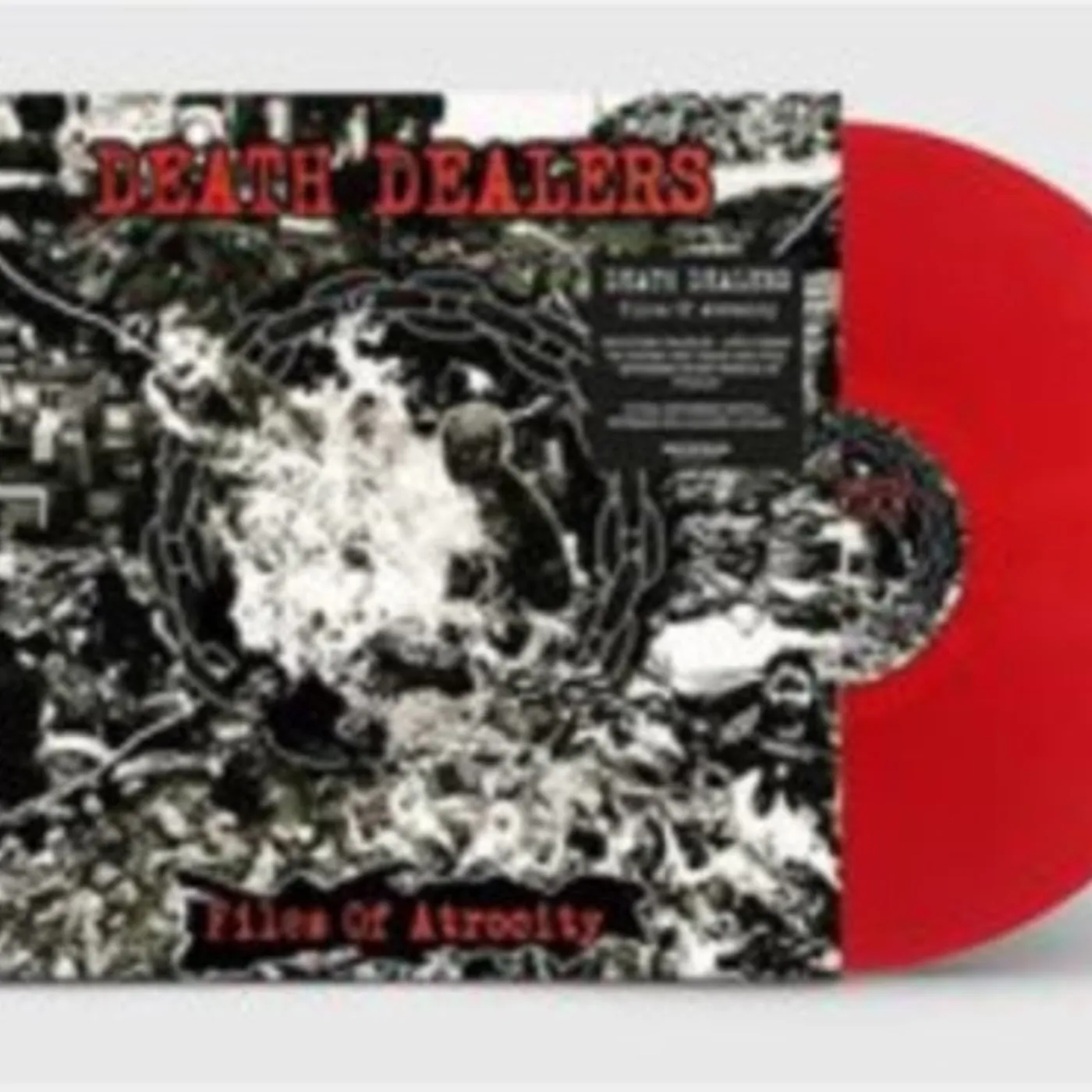 Death Dealers LP - Files Of Atrocity (Red Vinyl)