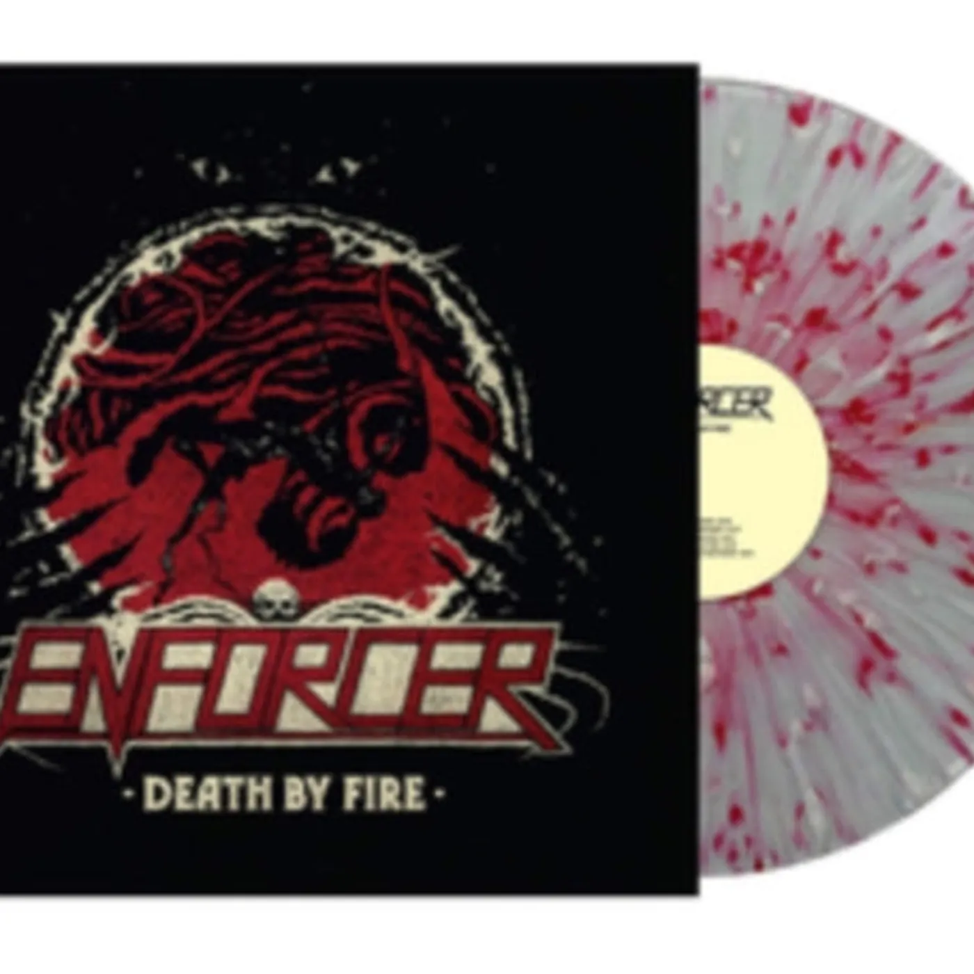 Enforcer Death By Fire Vinyl Record