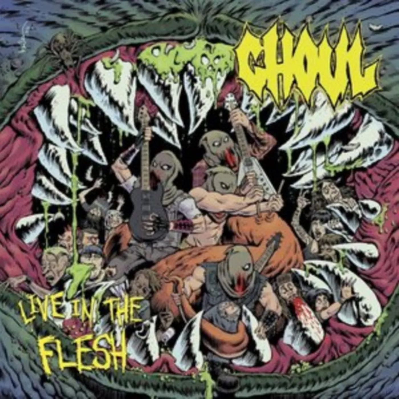 Ghoul LP - Live In The Flesh (Yellow Vinyl)