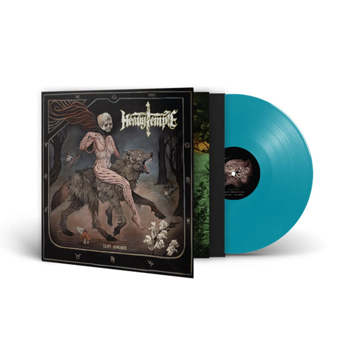 Heavy Temple LP - Lupi Amoris (Turquoise Vinyl)