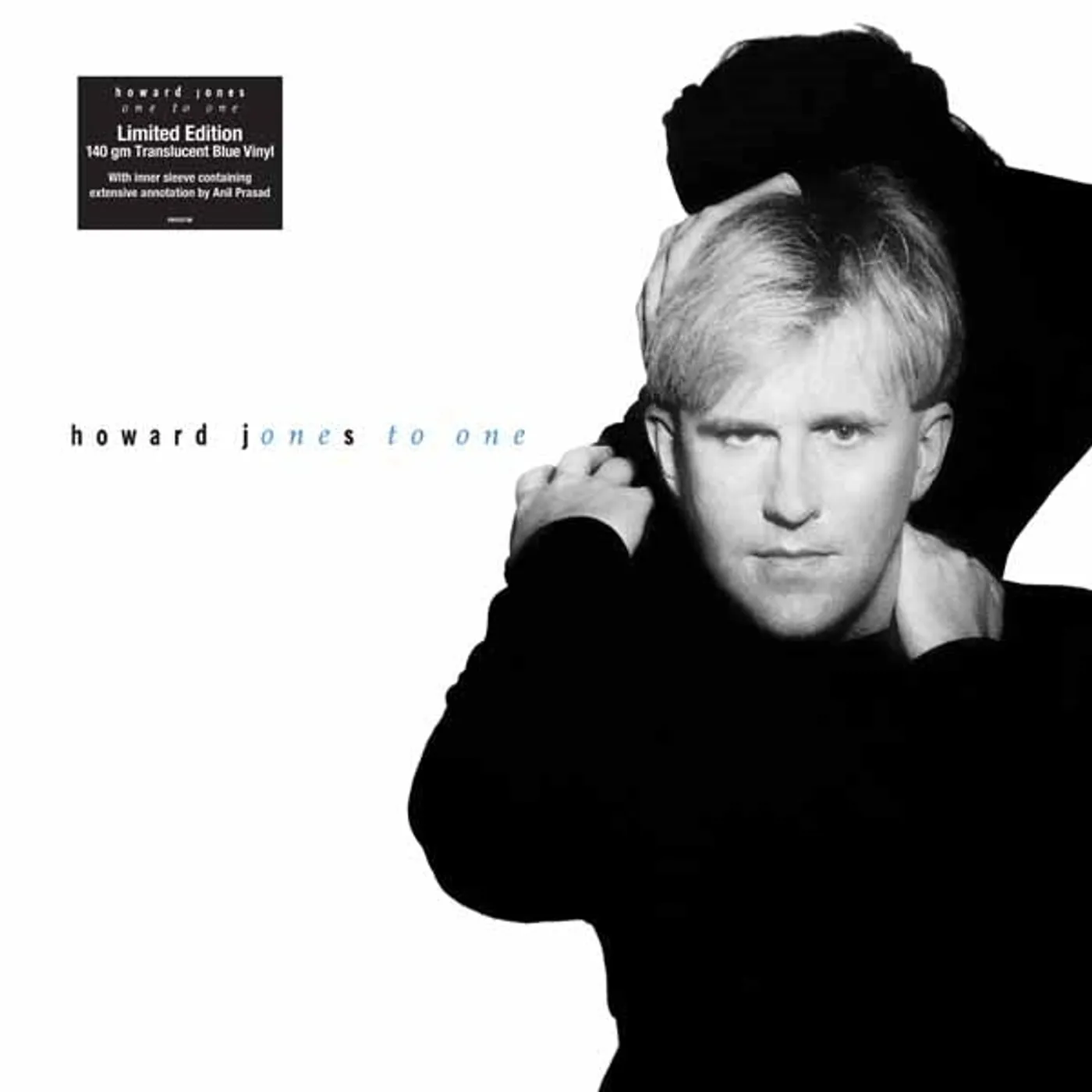 Howard Jones LP - One To One: Limited Edition 140Gm Translucent Blue Vinyl