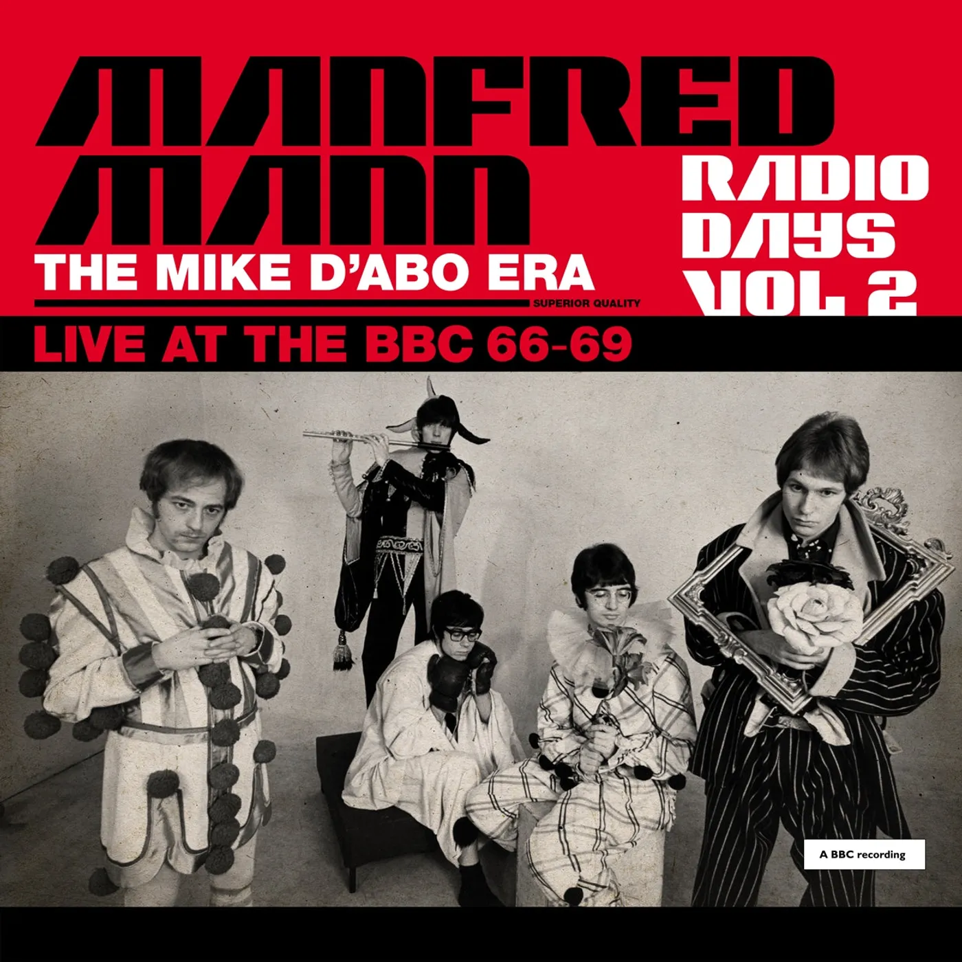 Manfred Mann LP - Radio Days Vol. 2 - The Mike D'Abo Era, Live At The Bbc 66-69 (Vinyl)