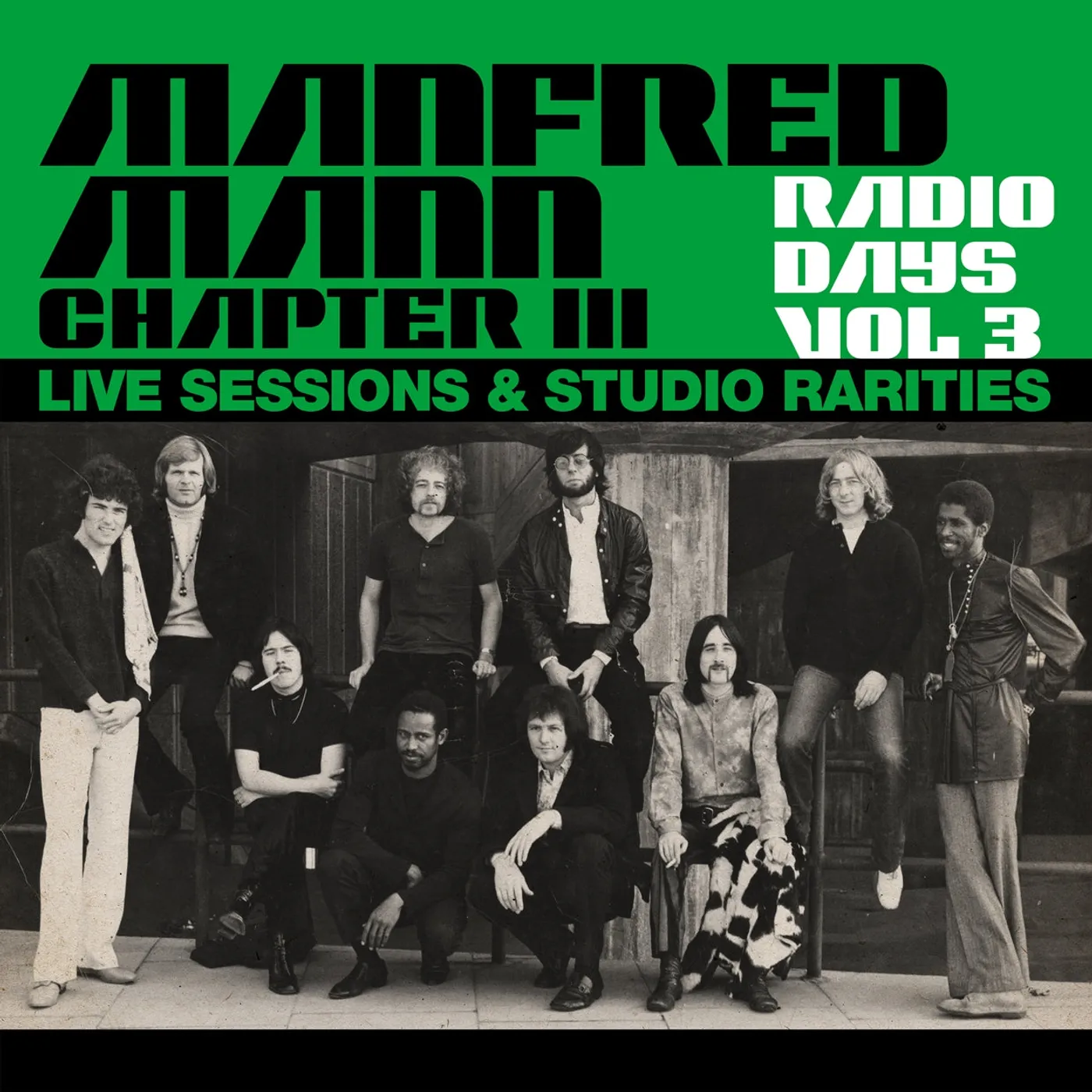 Manfred Mann Chapter Three LP - Radio Days Vol. 3 - Live Sessions & Studio Rarities (Vinyl)