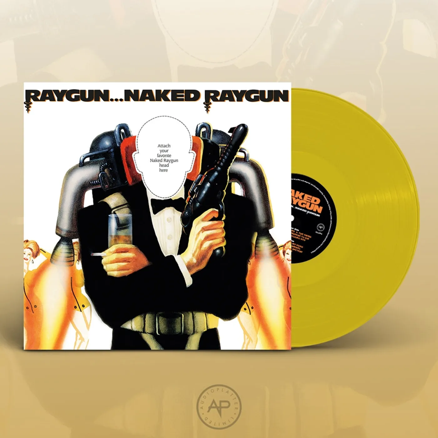 Naked Raygun LP - Raygunâ€¦.Naked Raygun (Yellow Vinyl)