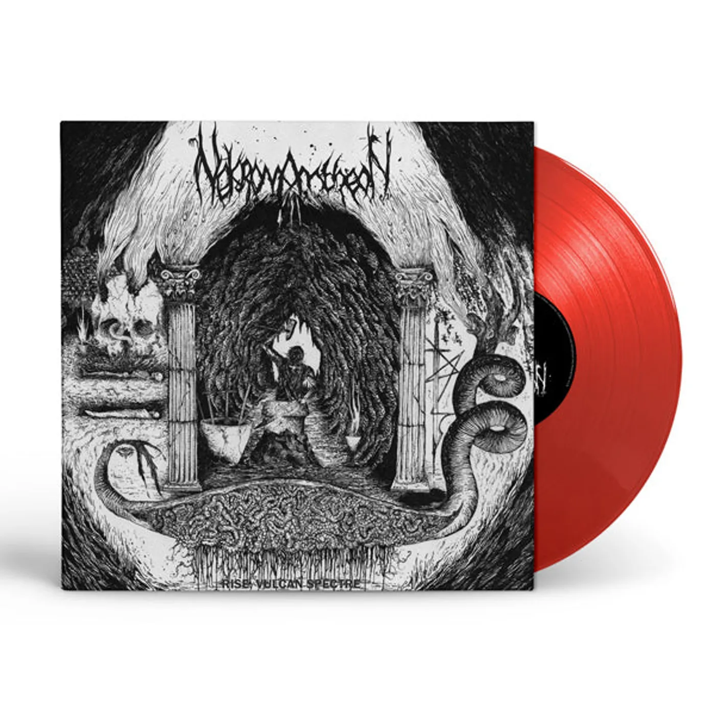 Nekromantheon LP - Rise, Vulcan Spectre (2021 Version) (Red Vinyl)