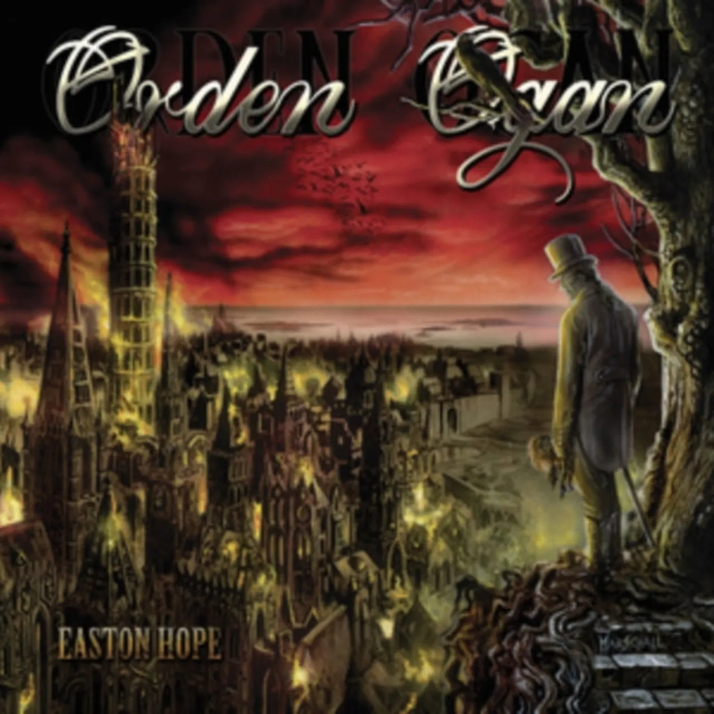Orden Ogan LP - Easton Hope (Clear White) (Vinyl)