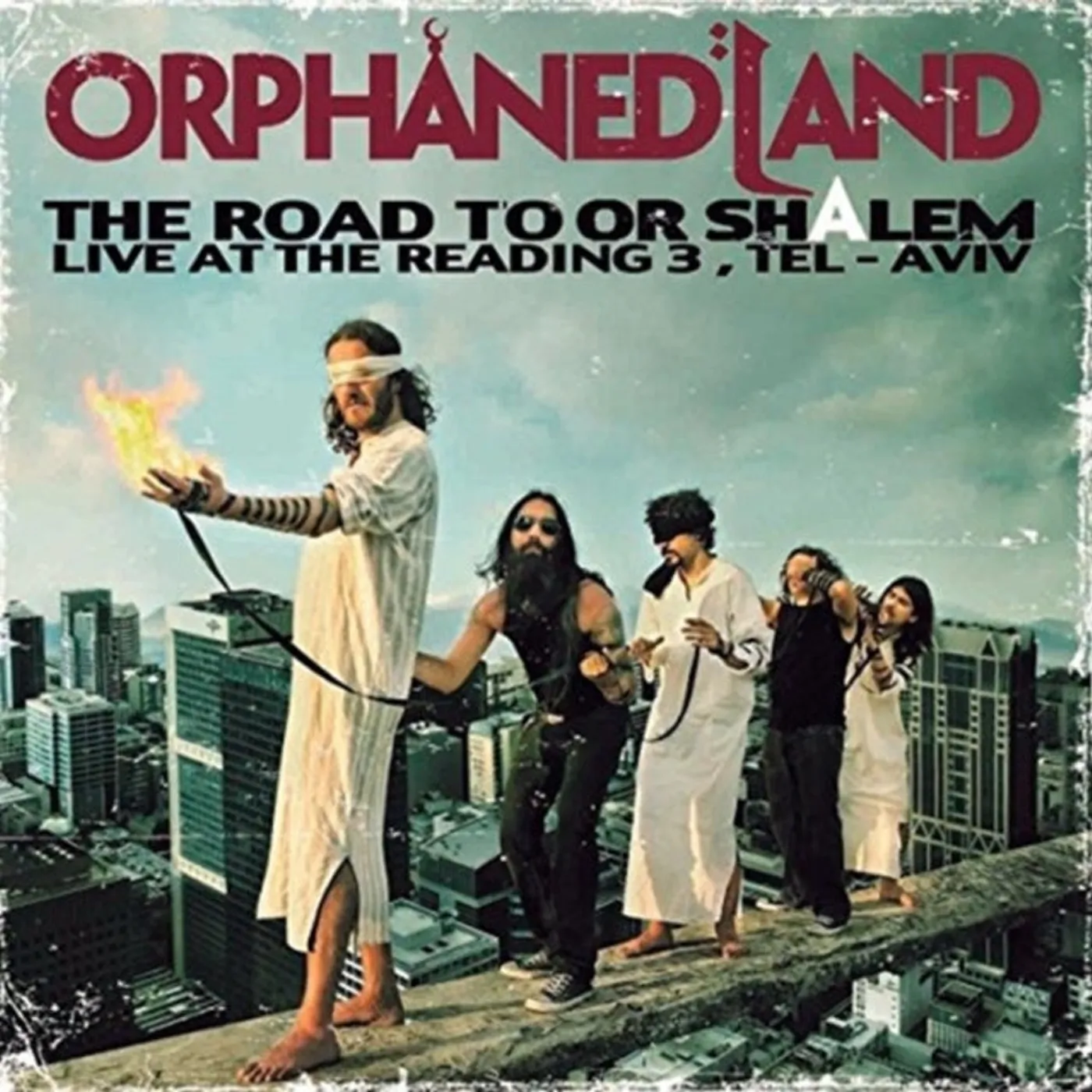 Orphaned Land LP - The Road To Or-Shalem (Live At The Reading 3, Tel Aviv) (Transparent Orange Crush) (Vinyl)