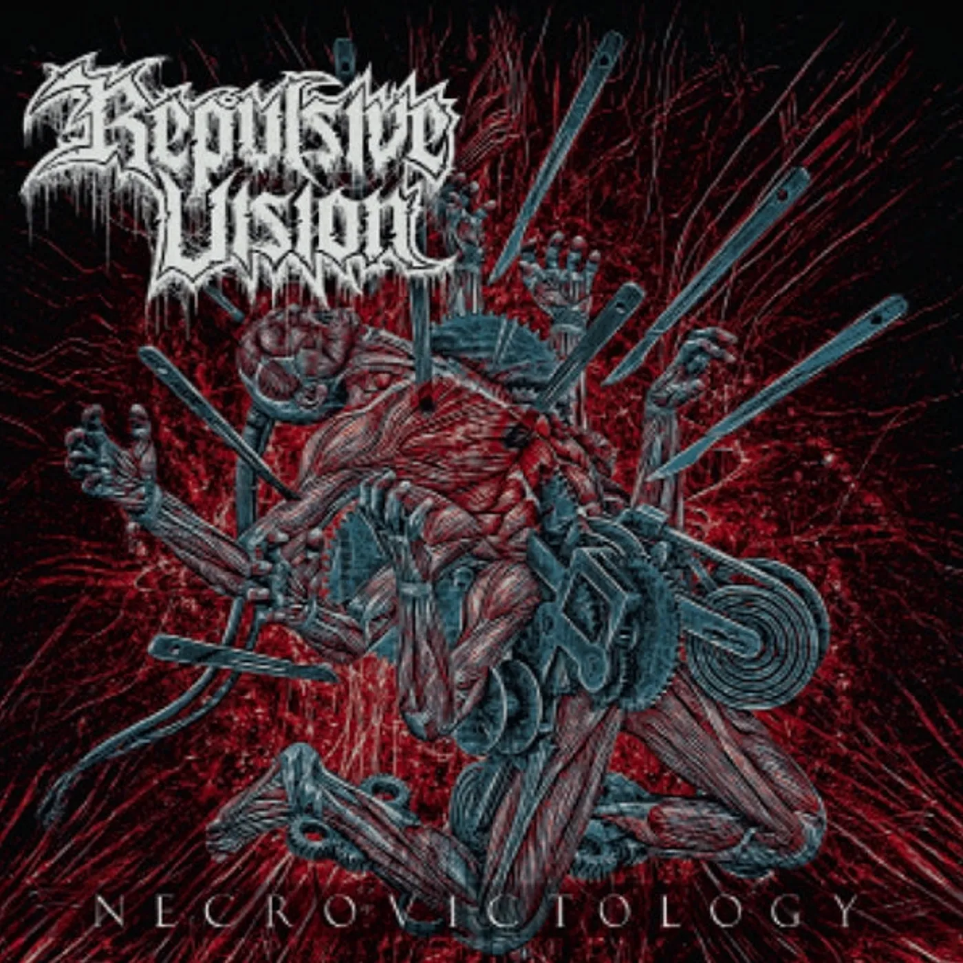 Repulsive Vision LP - Necrovictology (Vinyl)