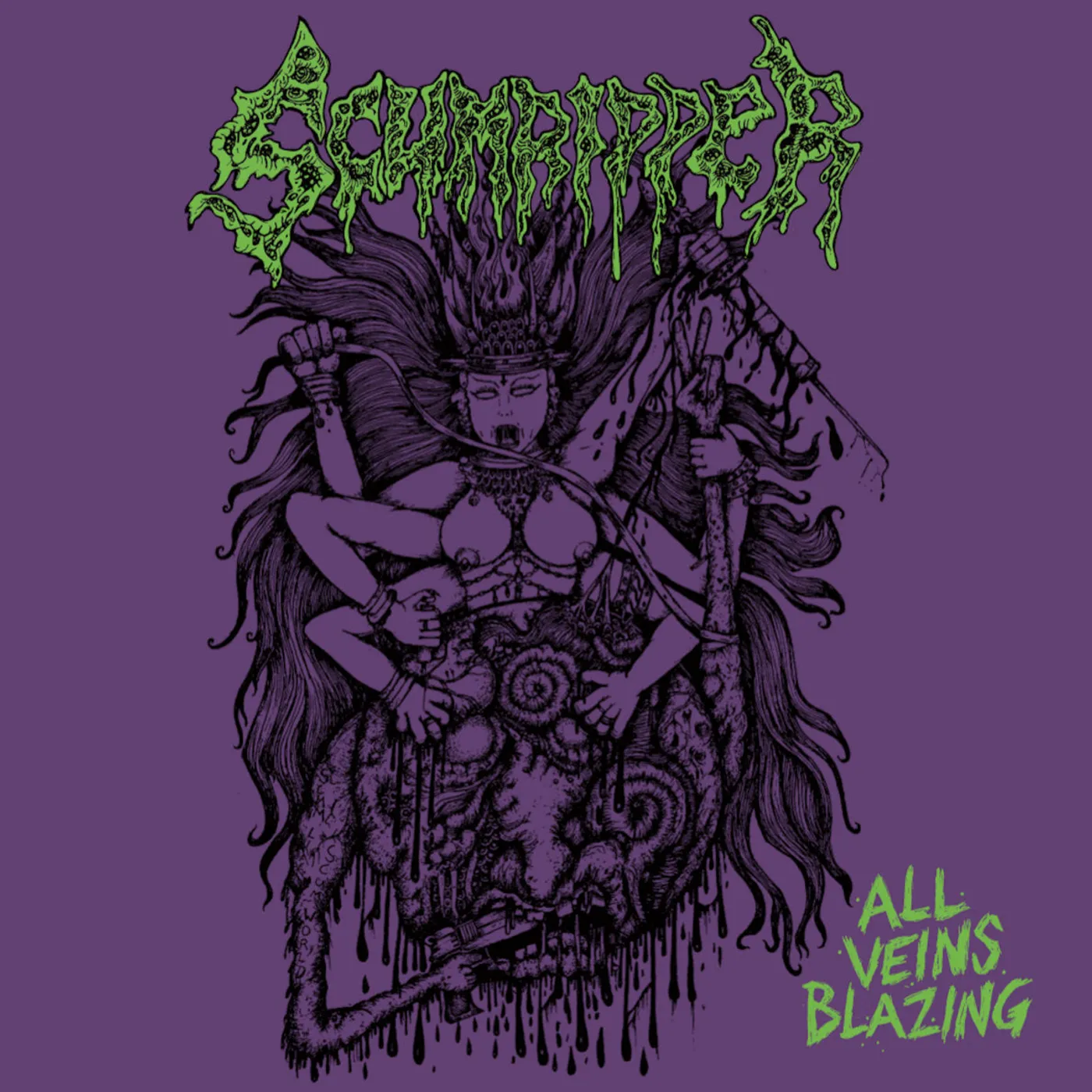 Scumripper LP - All Veins Blazing (Vinyl)