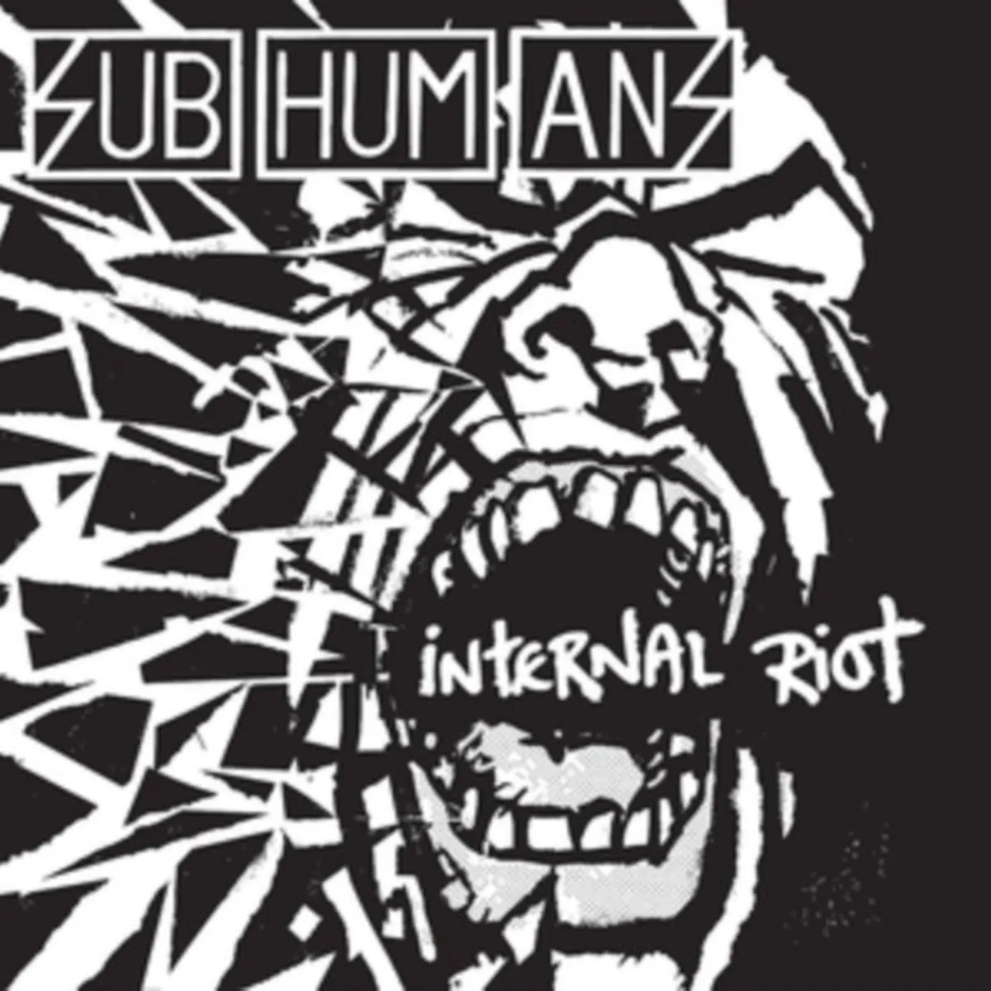Subhumans LP - Internal Riot (Re-Issue) (Vinyl)