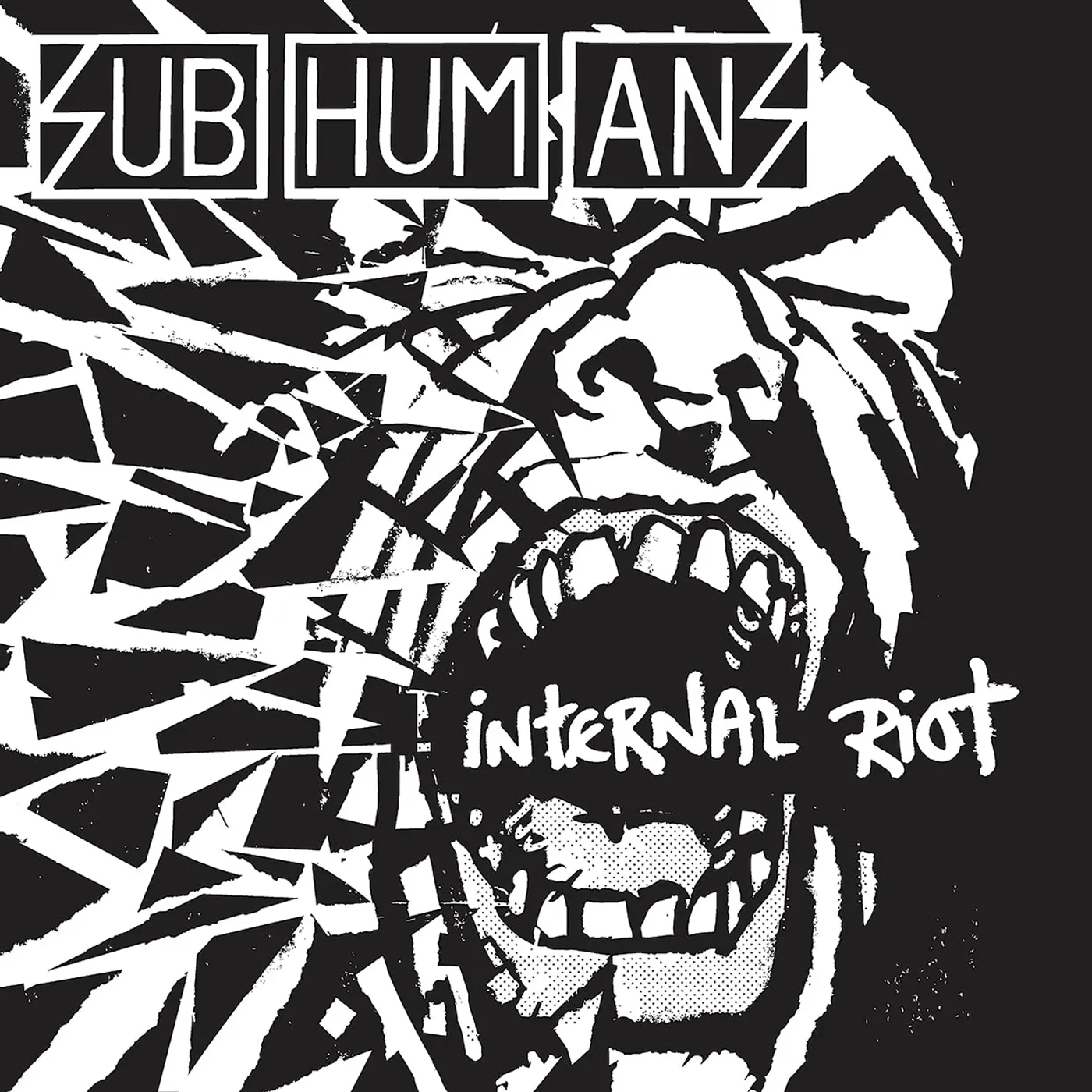 Subhumans LP - Internal Riot (Re-Issue) (Vinyl)
