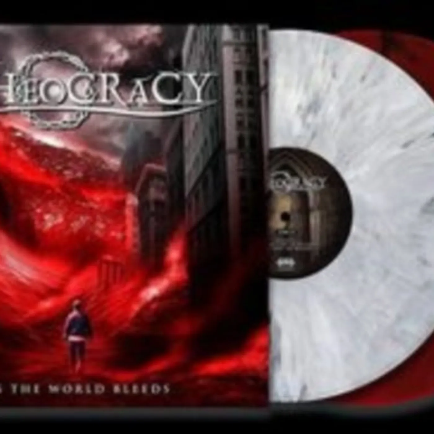 Theocracy LP - As The World Bleeds (Ltd.White/Red Vinyl)