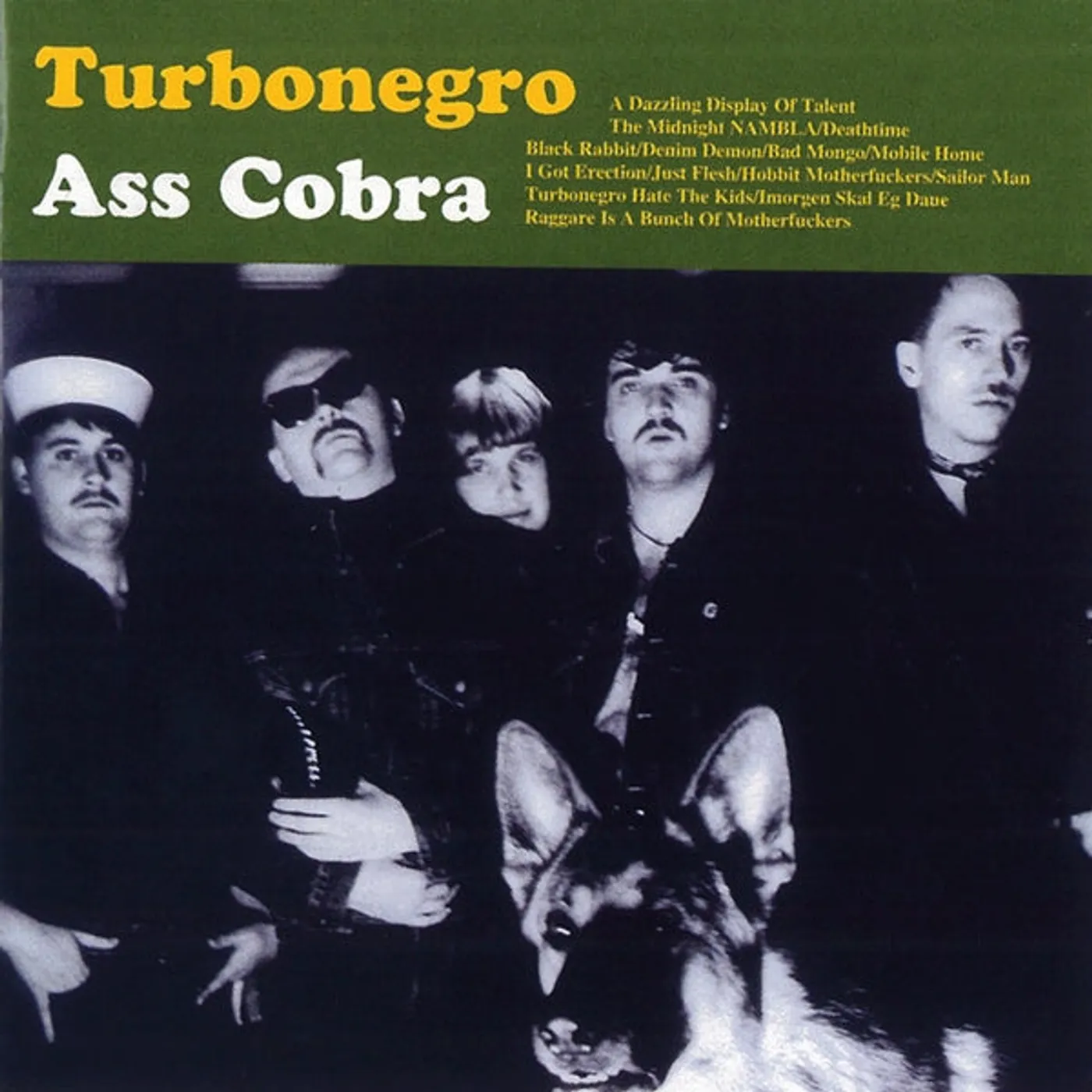 Turbonegro LP - Ass Cobra (Re-Issue) (Yellow Vinyl)