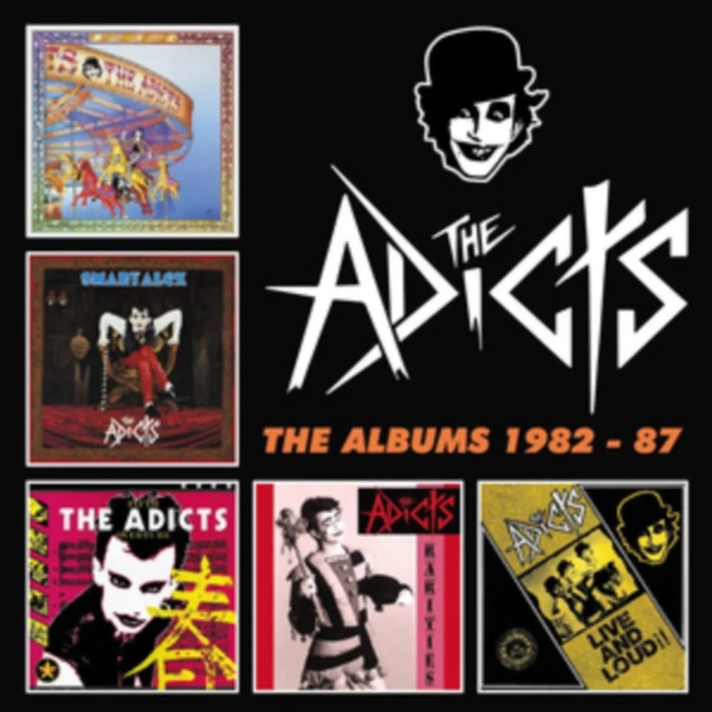 The Adicts CD - The Albums 19 82-87