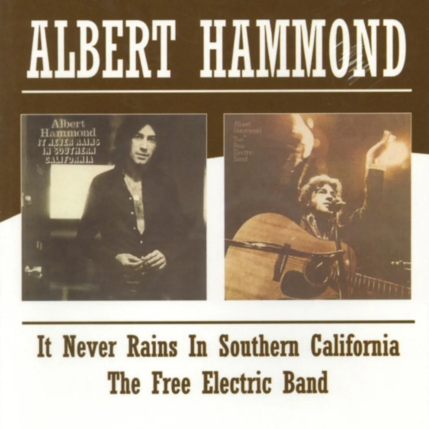 Albert Hammond CD - It Never Rains In Southern California / The Free Electric Band