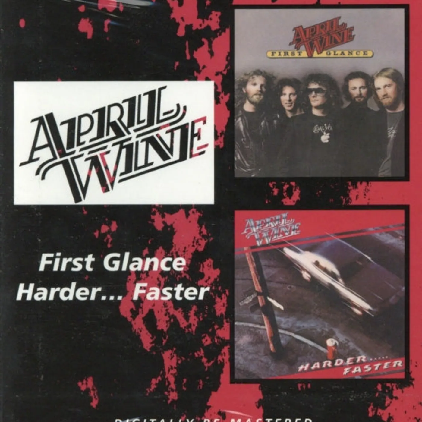 April Wine CD - First Glance / Harder... Faster