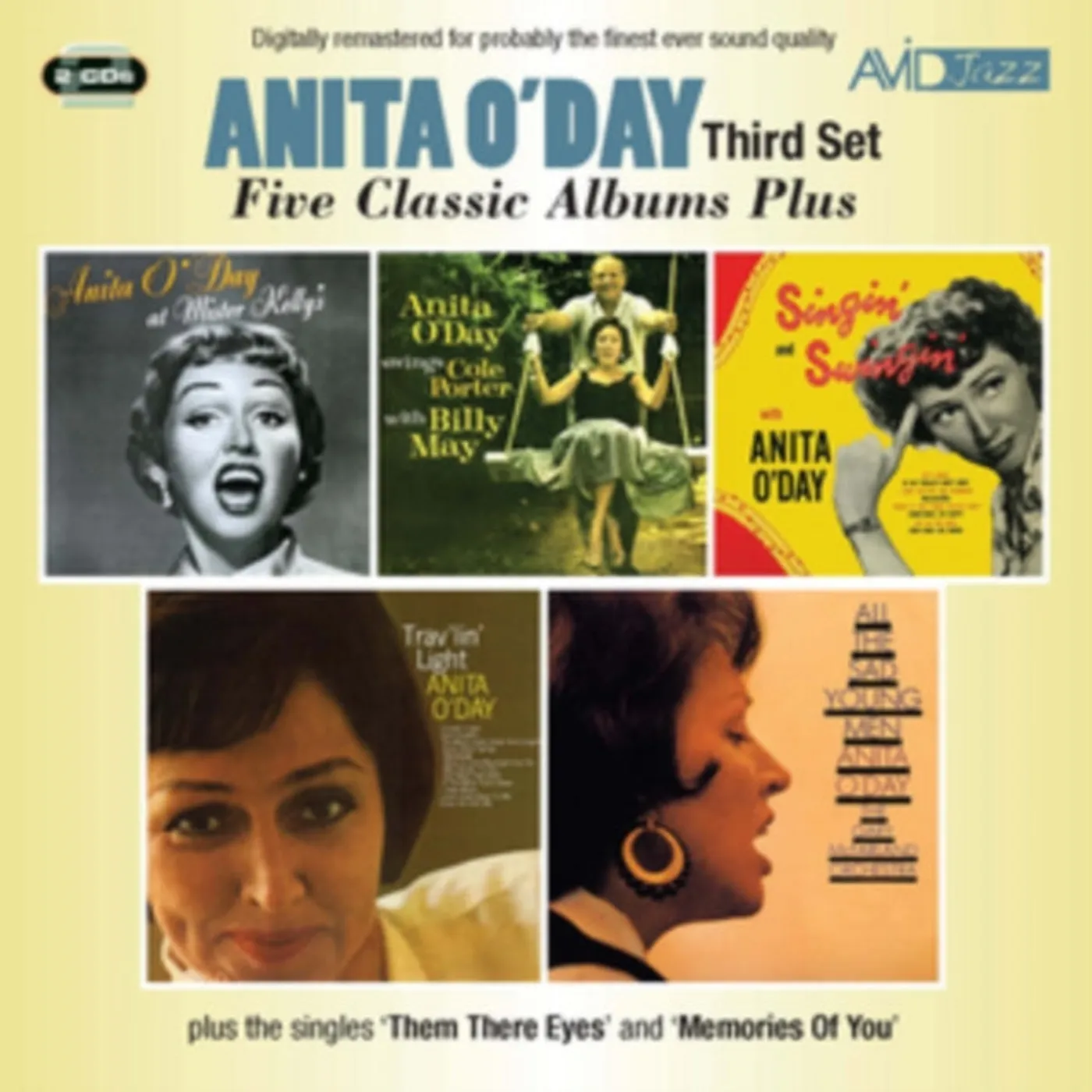 Anita O'day CD - Five Classic Albums Plus