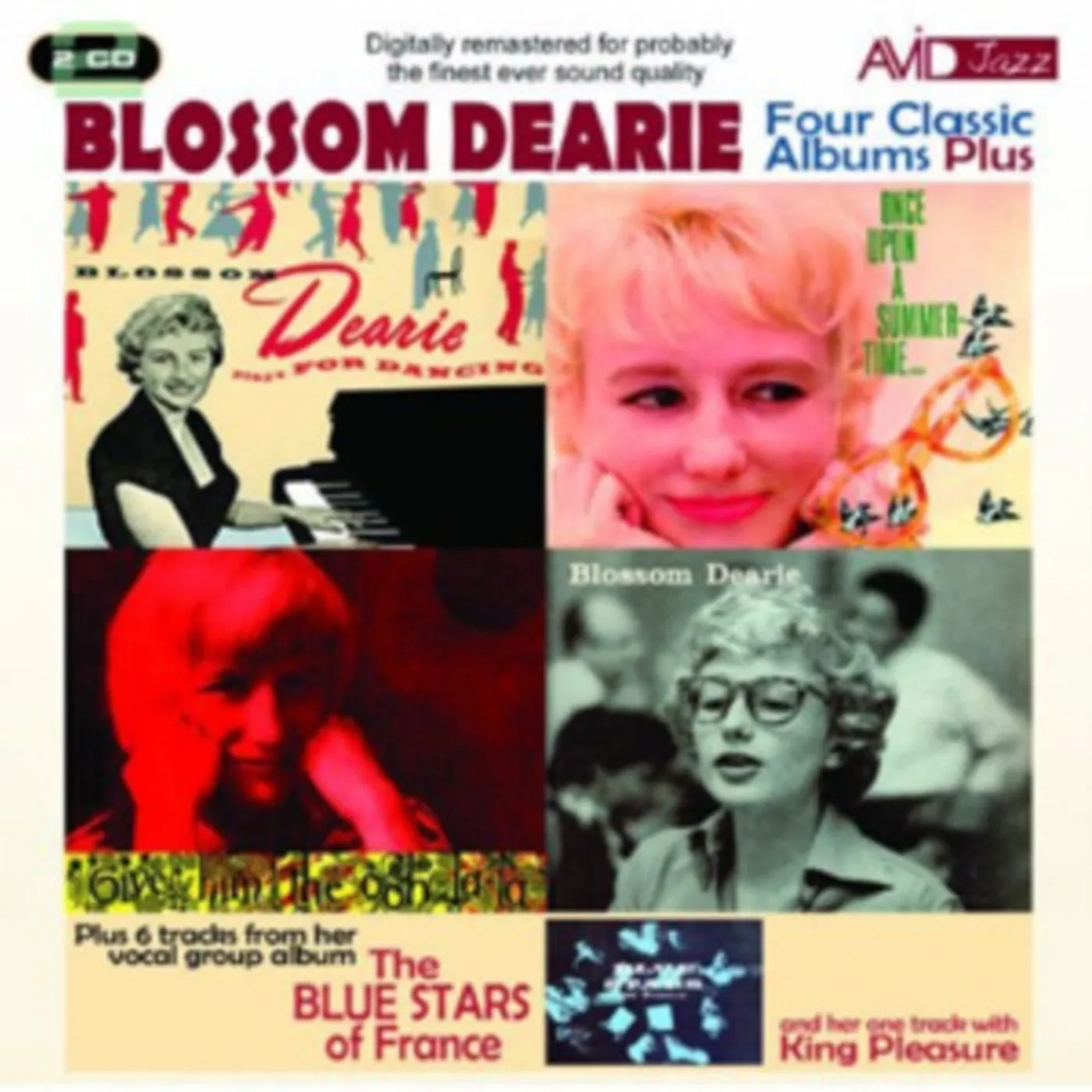 Blossom Dearie CD - Four Classic Albums Plus (Blossom Dearie / Blossom Dearie Plays For Dancing / Give Him The Ooh-La-La / Once Upon A Summertime)