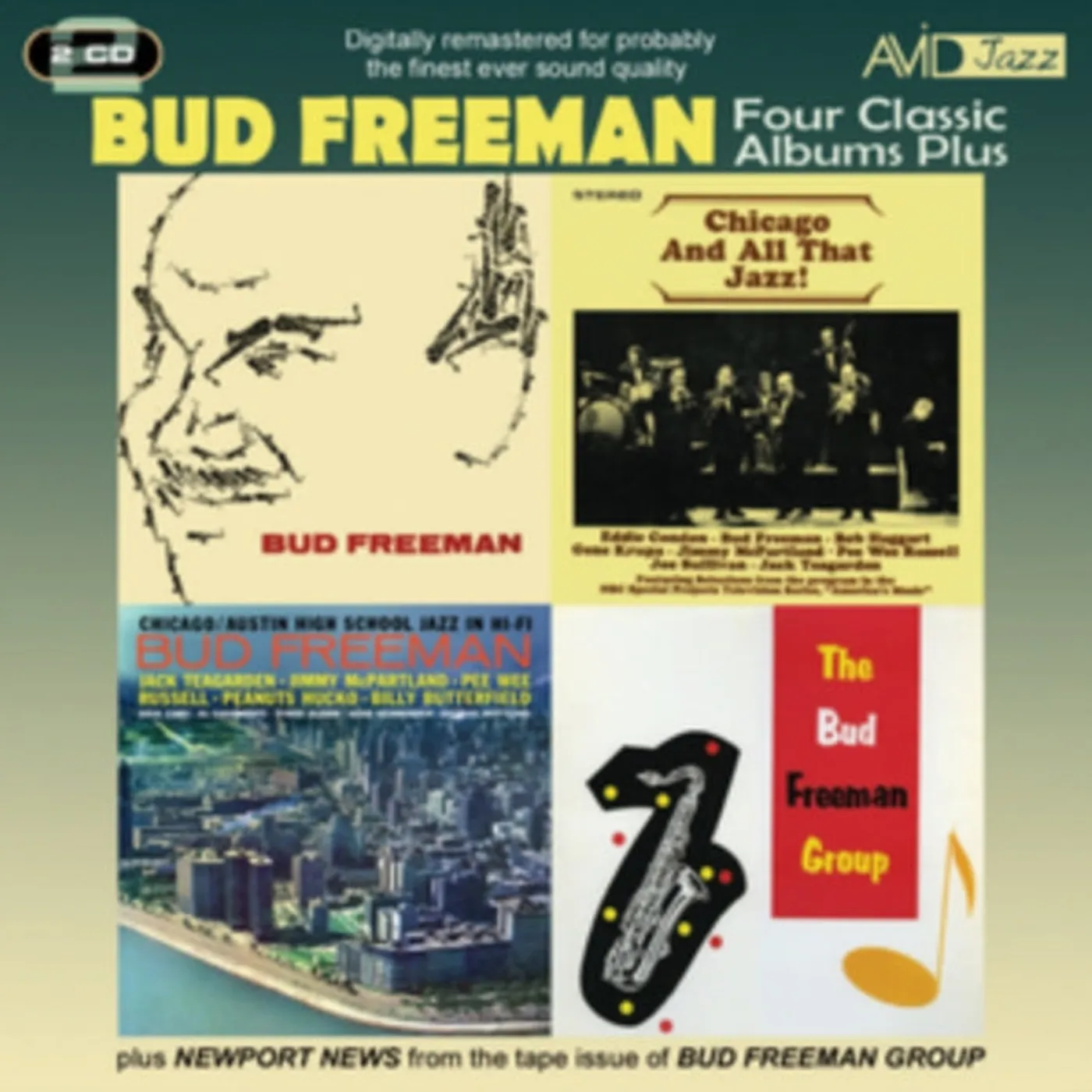 Bud Freeman CD - Four Classic Albums Plus