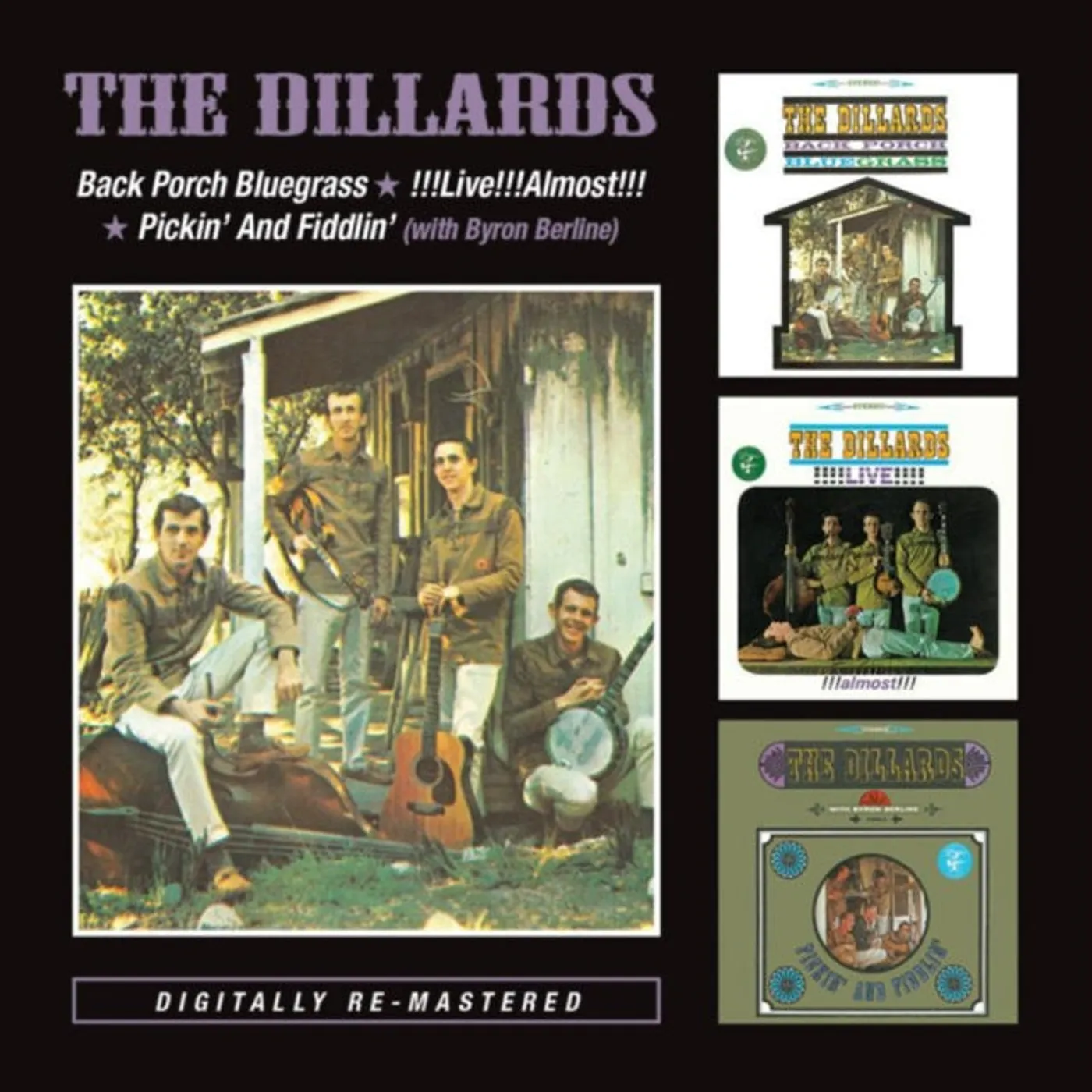 The Dillards CD - Back Porch / Live / Pickin'