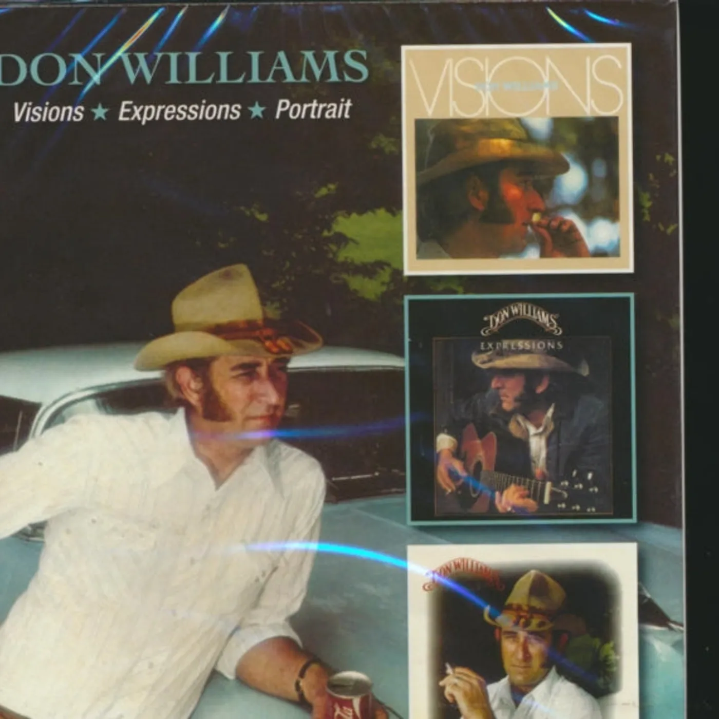 Don Williams CD - Visions / Expressions / Portrait