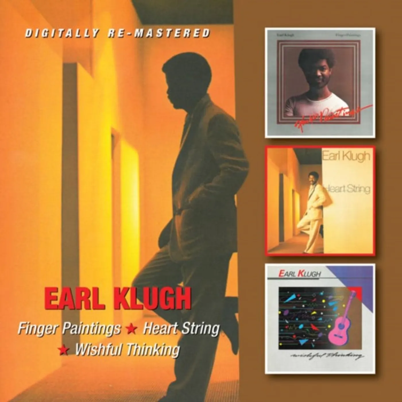 Earl Klugh CD - Finger Paintings/Heart String/Wishful