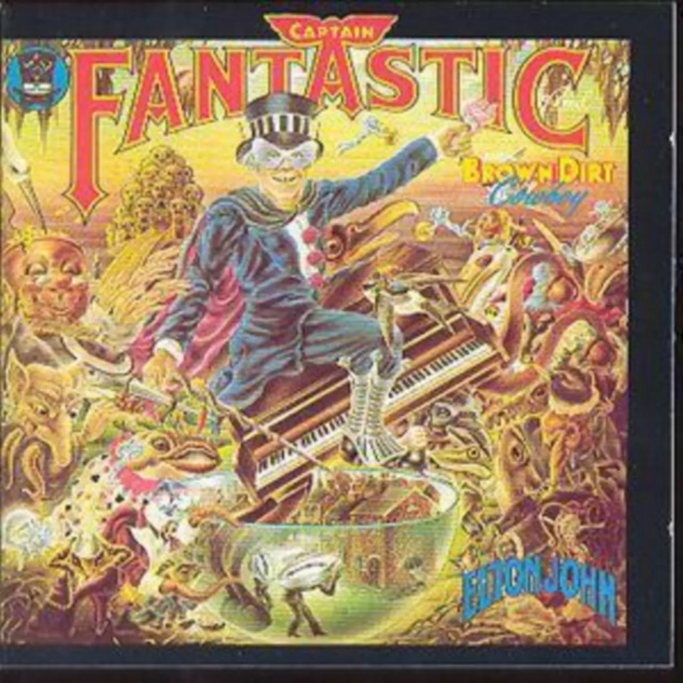 Elton John CD - Captain Fantastic & Brown Dirt Cowboy