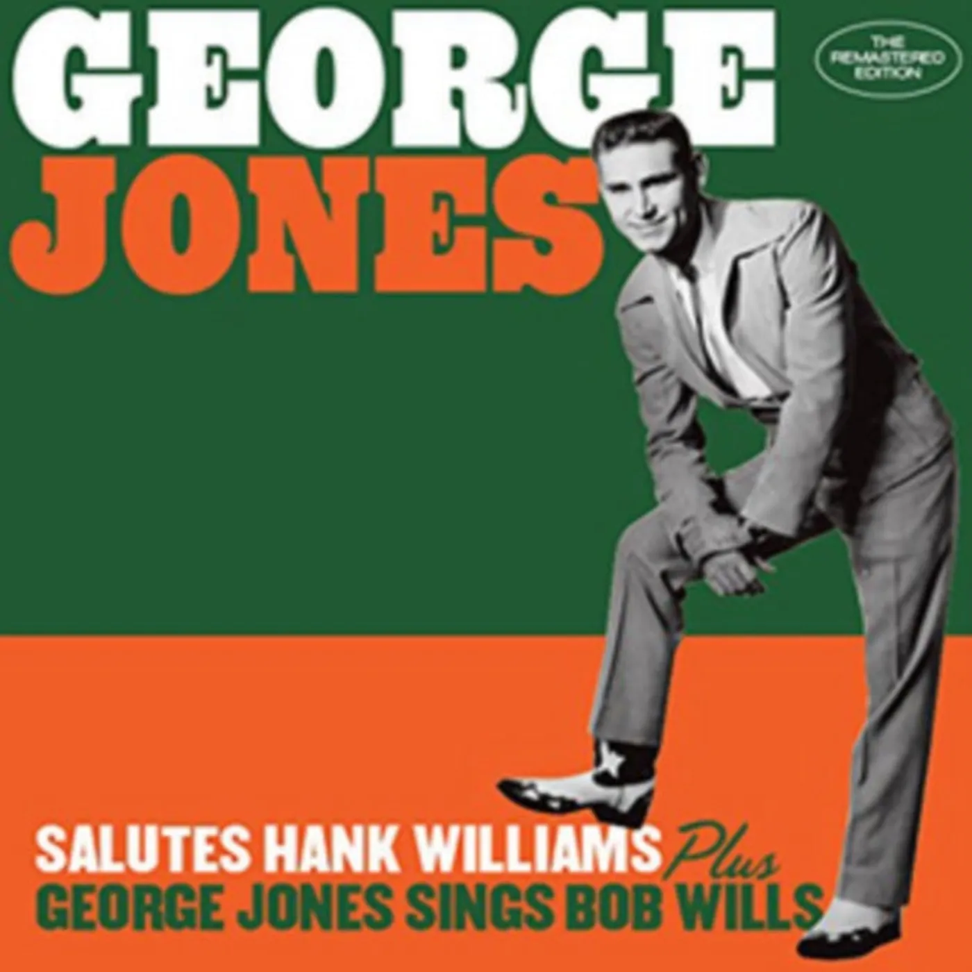 George Jones CD - Salutes Hank Williams / George Jones Sings Bob Wills