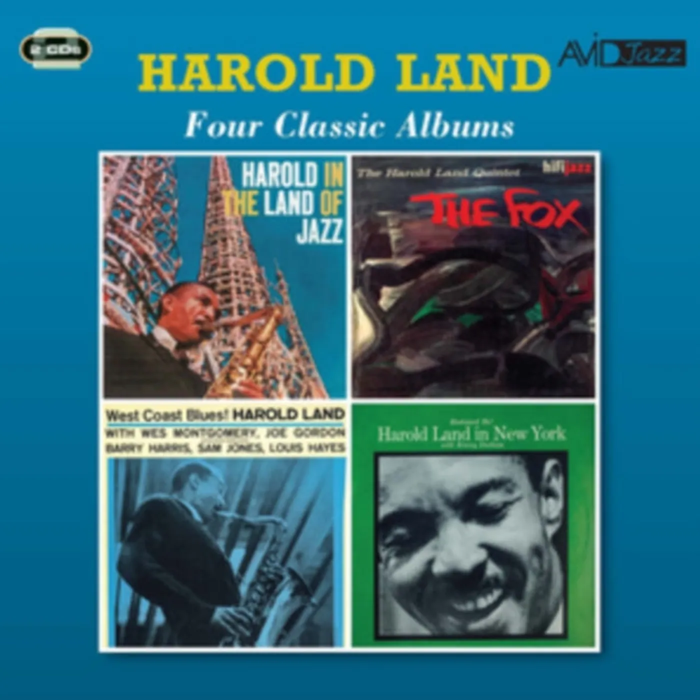 Harold Land CD - Four Classic Albums