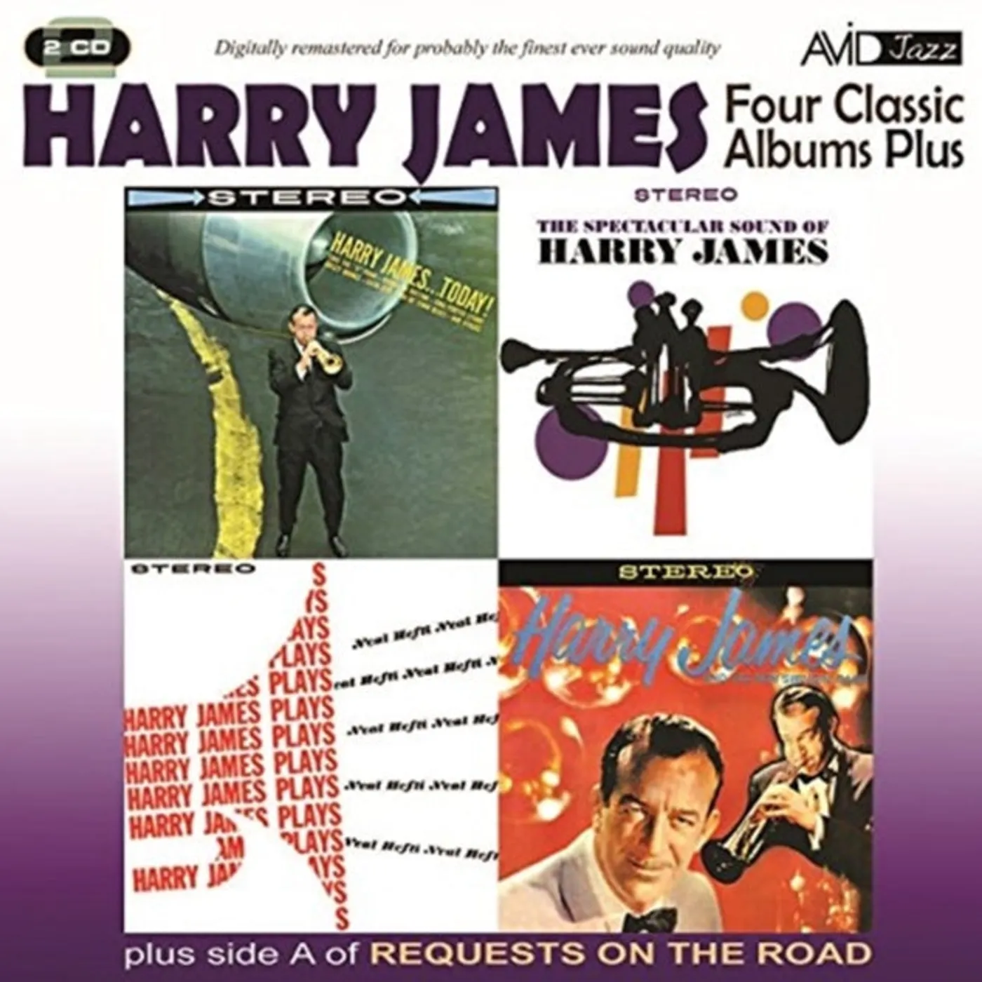 Harry James CD - Four Classic Albums Plus (Harry James And His New Swingin Band / Harry James Today / Harry James Plays Neal Hefti / The Spectacular Sound Of Harry James)