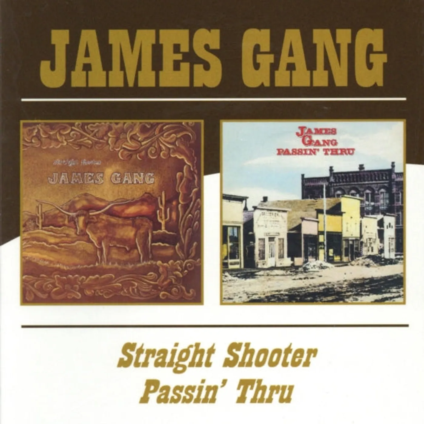 James Gang CD - Straight Shooter/Passin' Thru