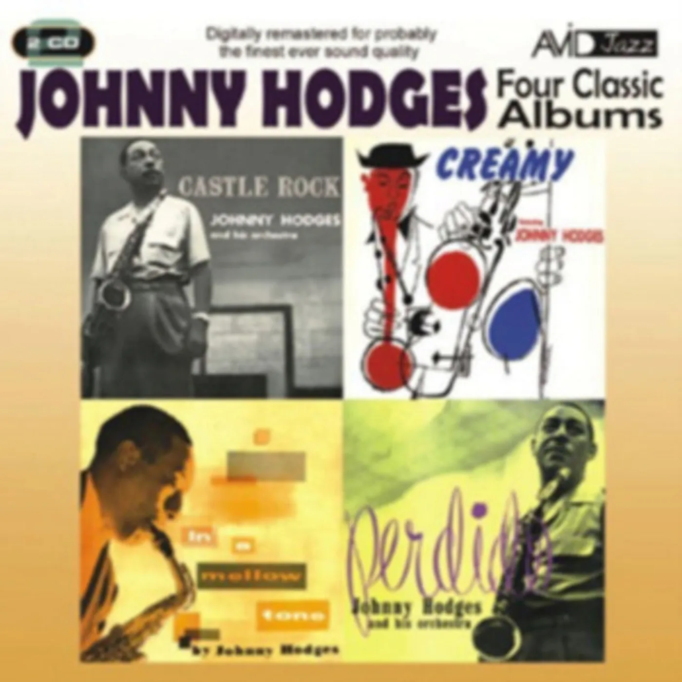 Johnny Hodges CD - Four Classic Albums (Four Rock / In A Mellow Tone / Perdido / Creamy)