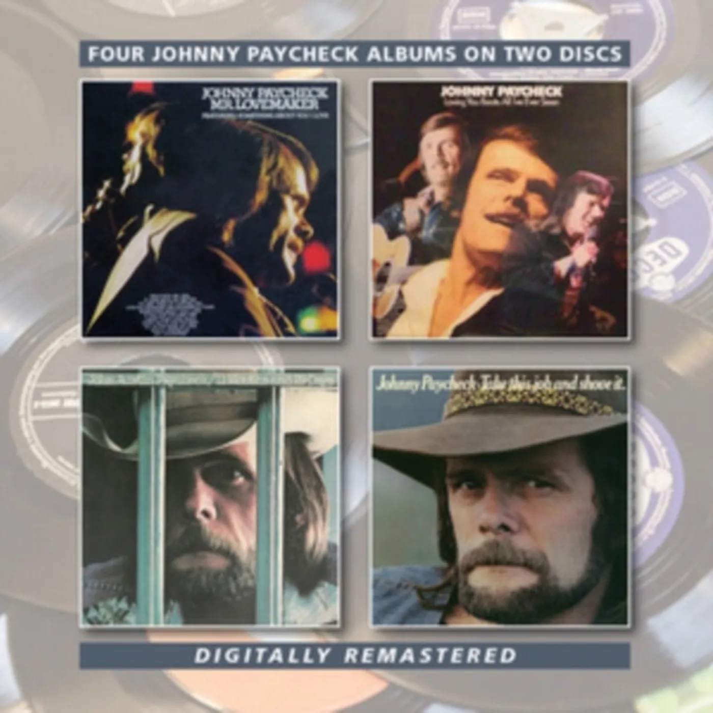 Johnny Paycheck CD - Mr. Lovemaker / Loving You Beats All I've Ever Seen / 11  Months And 29 Days / Take This Job And Shove It