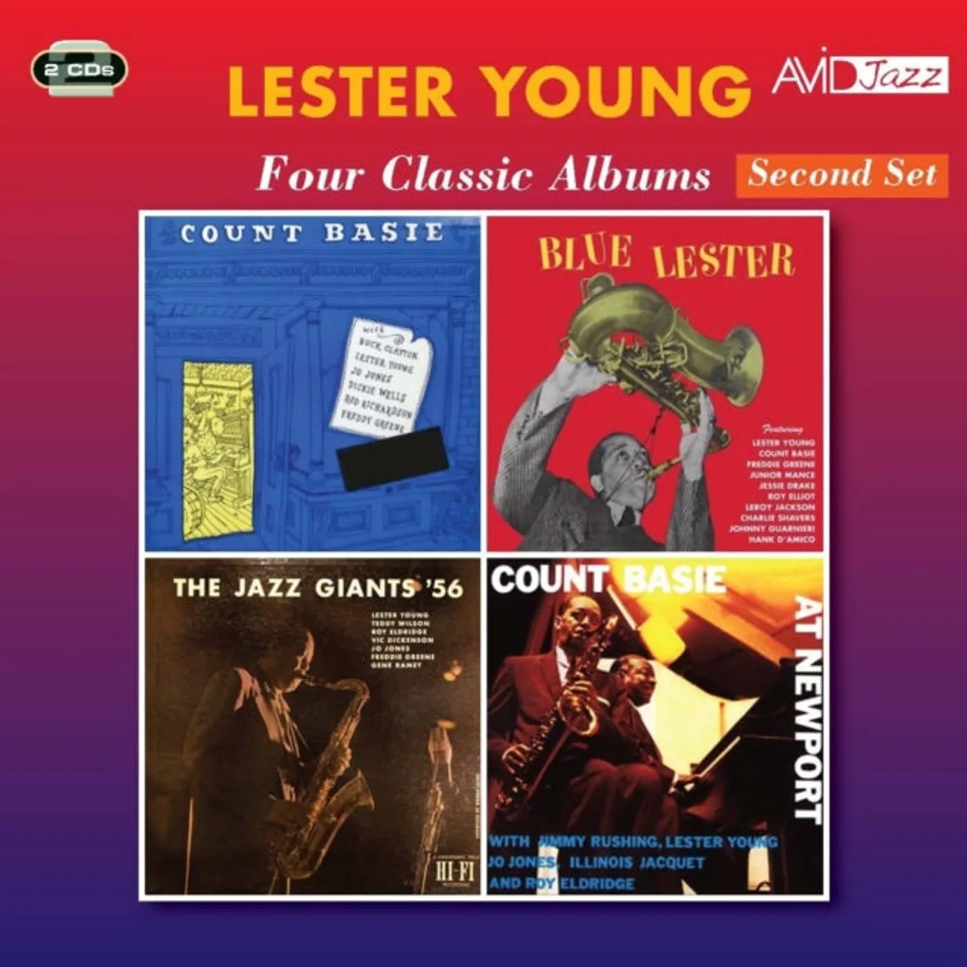 Lester Young CD - Four Classic Albums