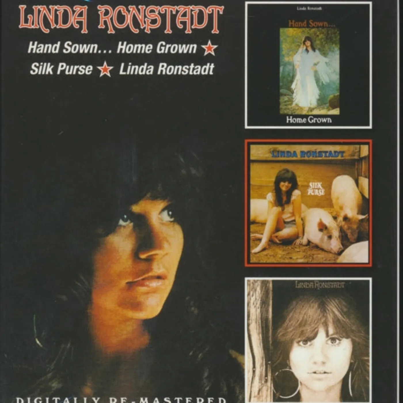 Linda Ronstadt CD - Hand Sown... Home Grown / Silk Purse / Linda Ronstadt