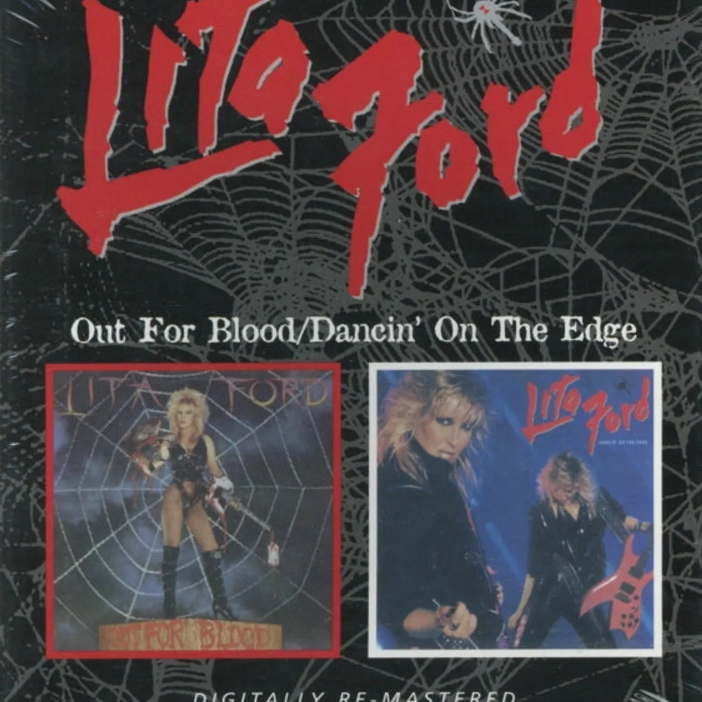 Lita Ford CD - Out For Blood / Dancin' On The Edge
