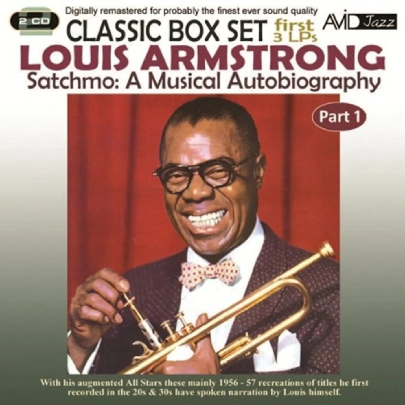 Louis Armstrong CD - Satchmo: A Musical Autobiography - Part 1 (First 3 LP Vinyl Record's)