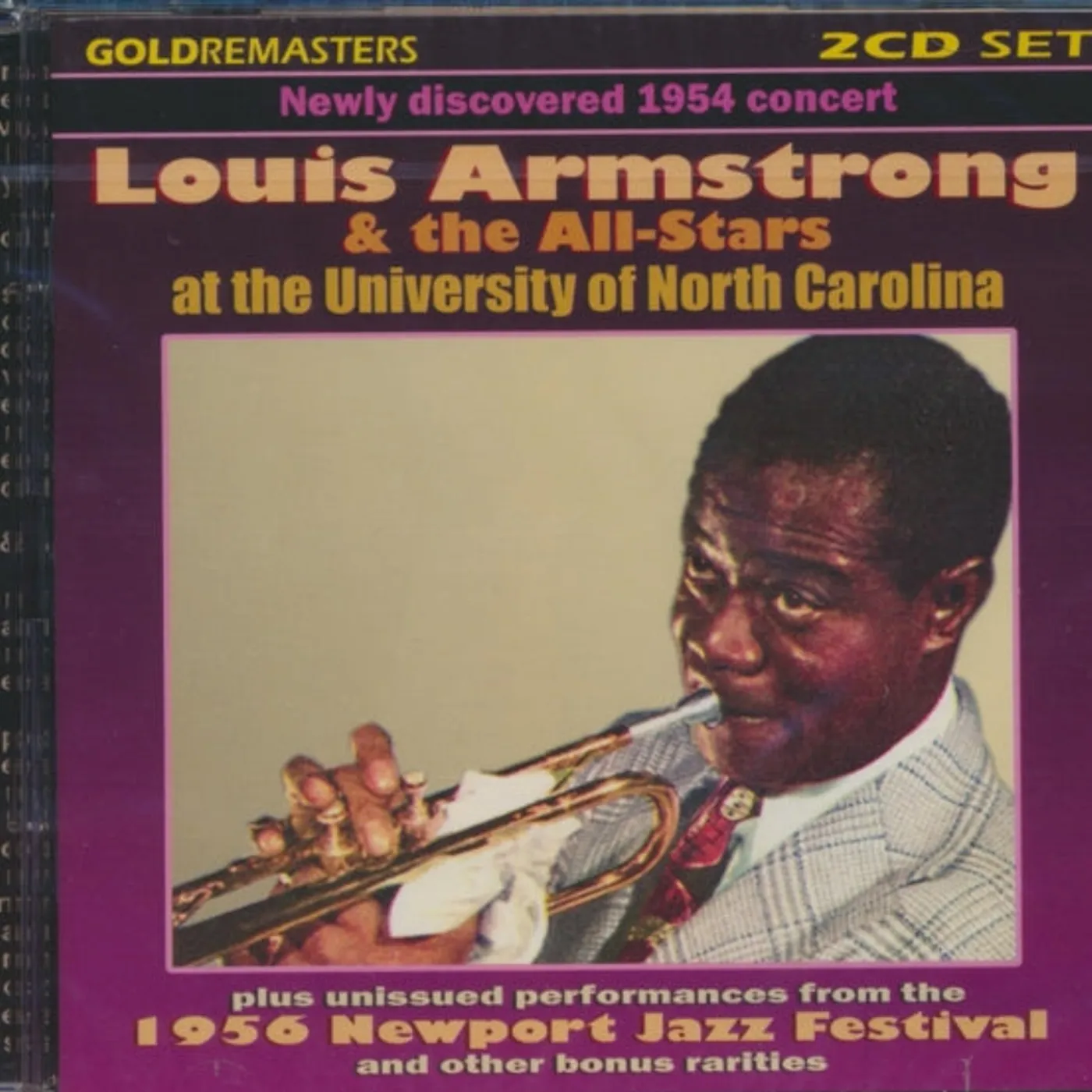 Louis Armstrong And The All-Stars CD - Live At University Of North Carolina