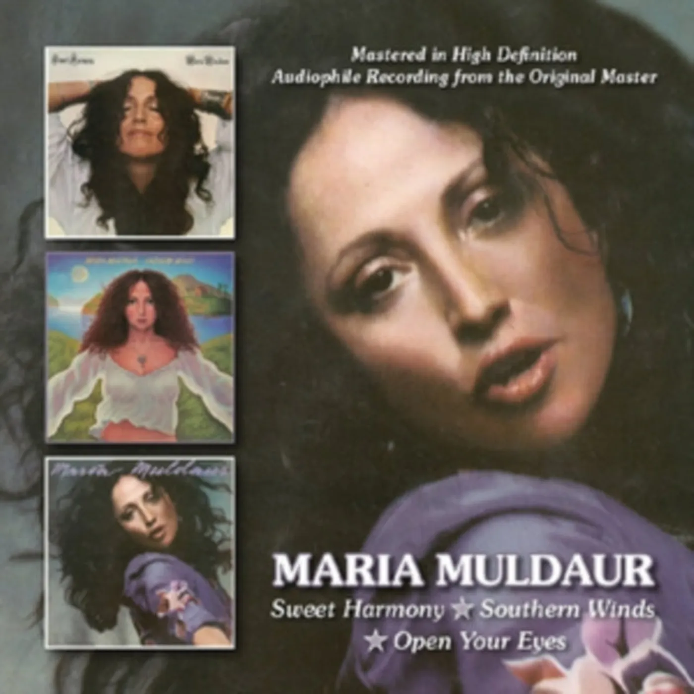 Maria Muldaur CD - Sweet Harmony / Southern Winds / Open Your Eyes