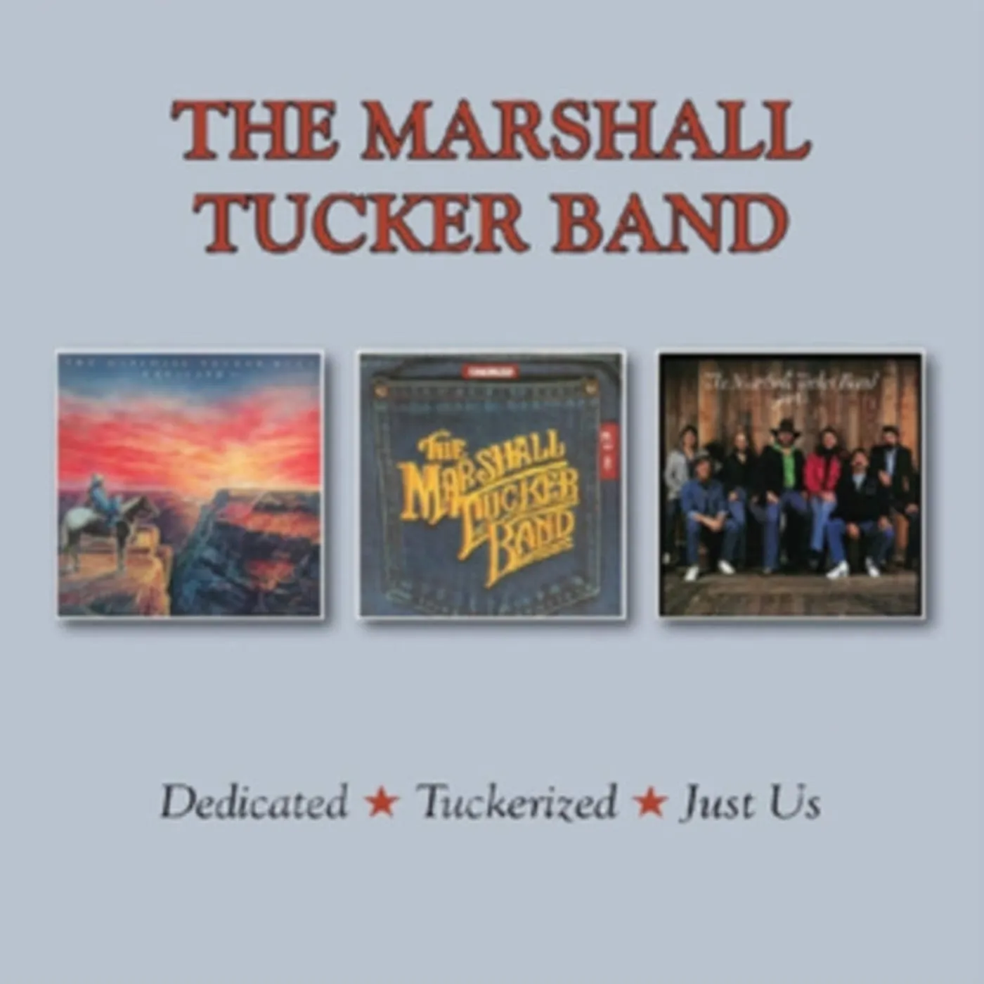 The Marshall Tucker Band CD - Dedicated / Tuckerized / Just Us