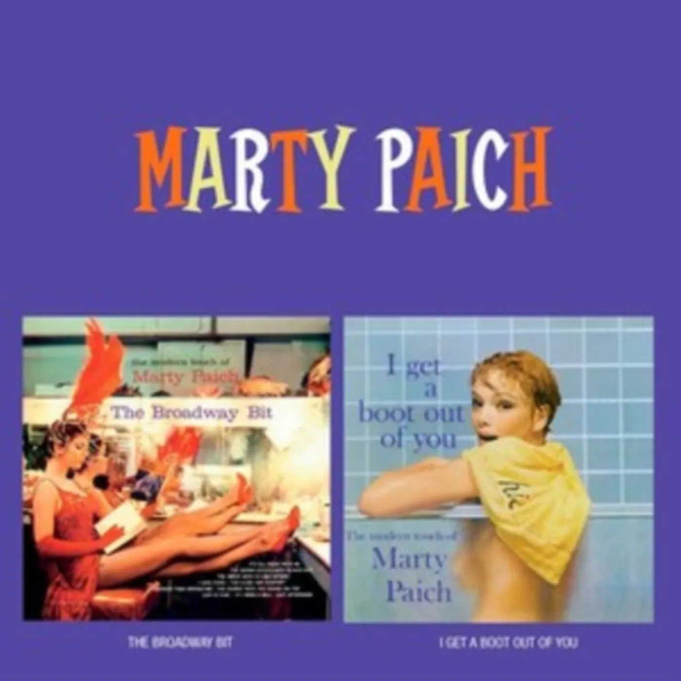 Marty Paich CD - The Broadway Bit / I Get A Boot Out Of You
