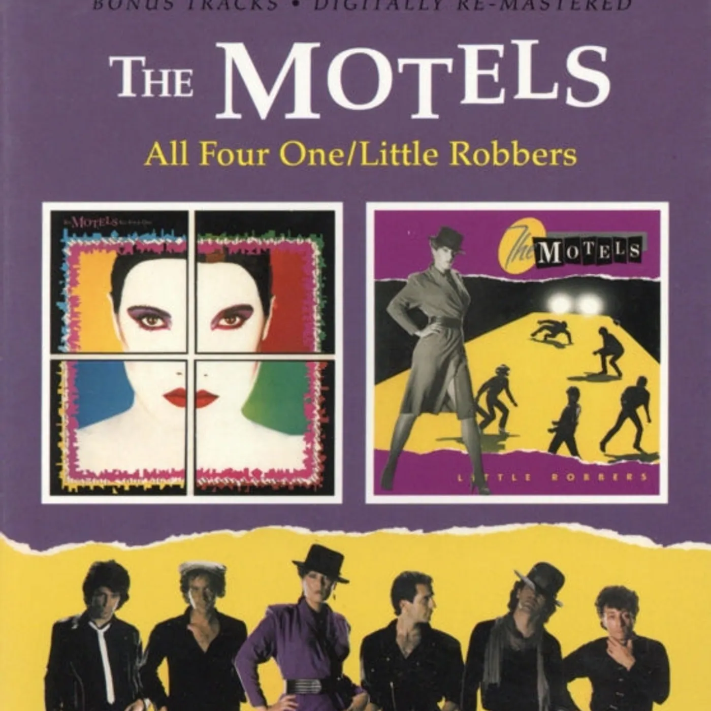 The Motels CD - All Four One / Little Robbers