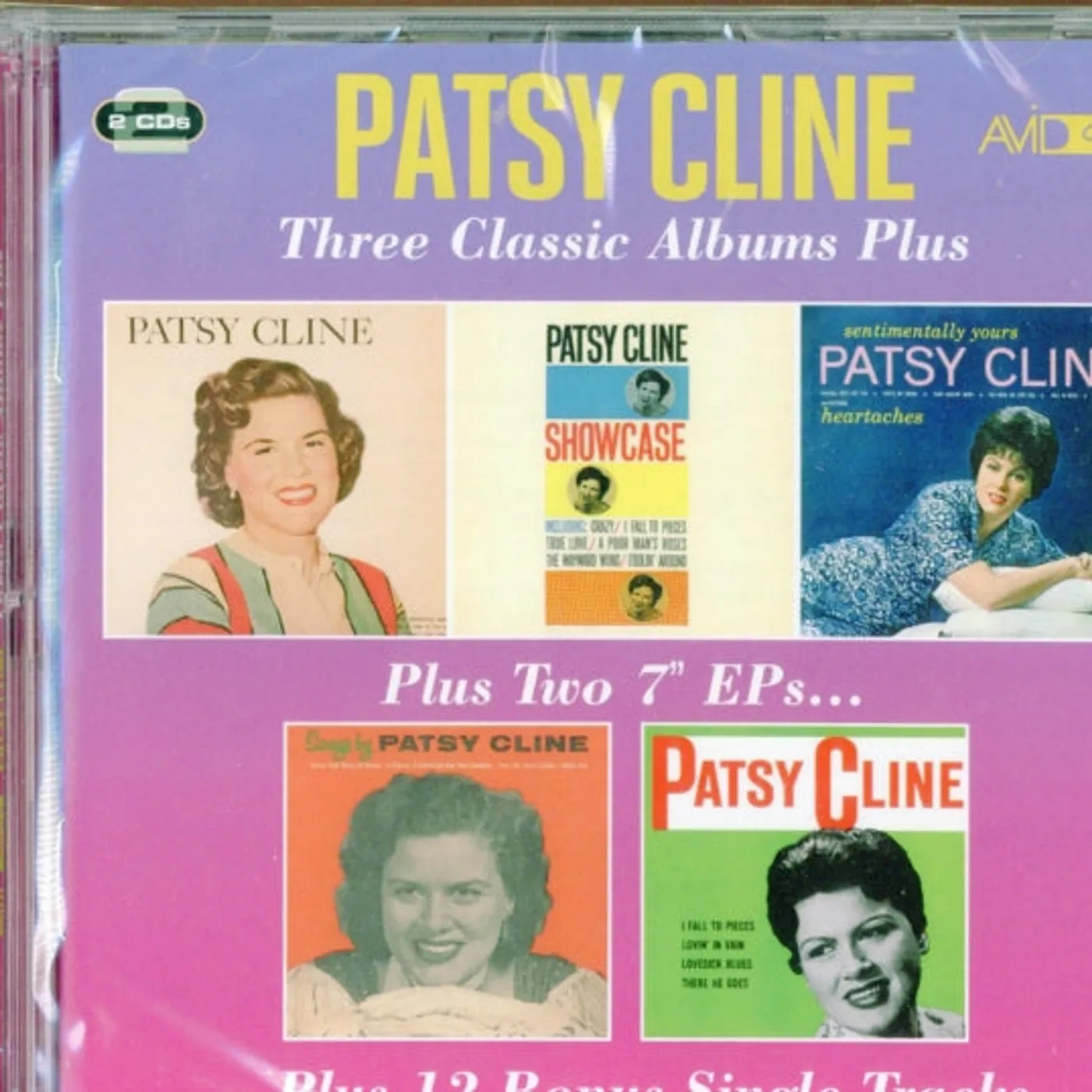 Patsy Cline CD - Three Classic Albums Plus