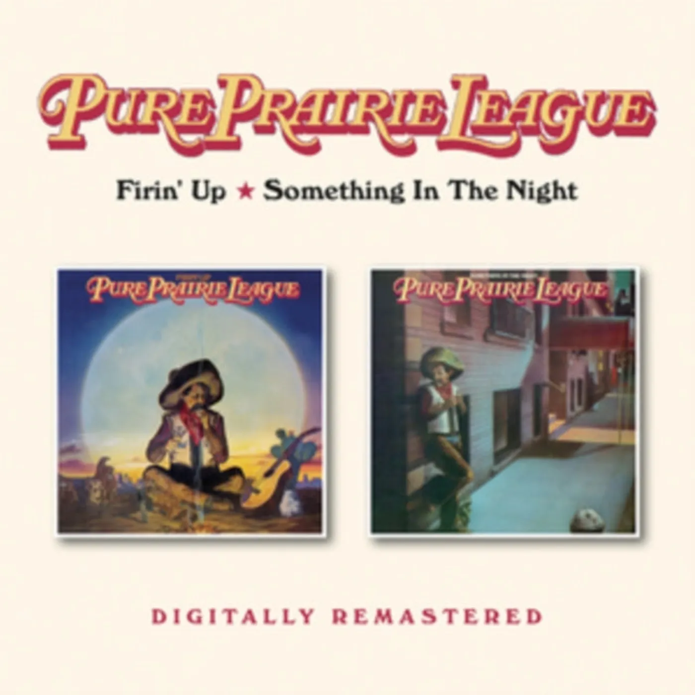 Pure Prairie League CD - Firin' Up / Something In The Night