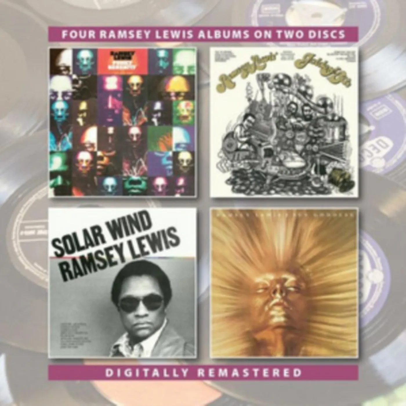 Ramsey Lewis CD - Funky Serenity / Golden Hits / Solar Wind / Sun Goddess