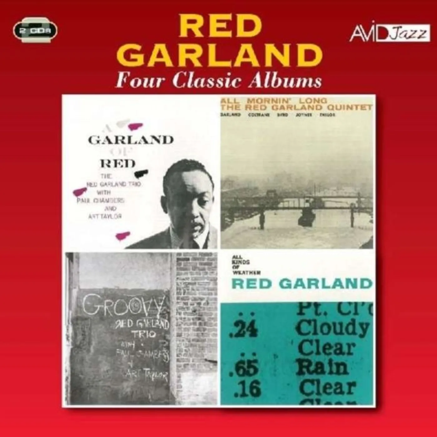 Red Garland CD - Four Classic Albums (A Garland Of Red / All Mornin' Long / Groovy / All Kinds Of Weather)