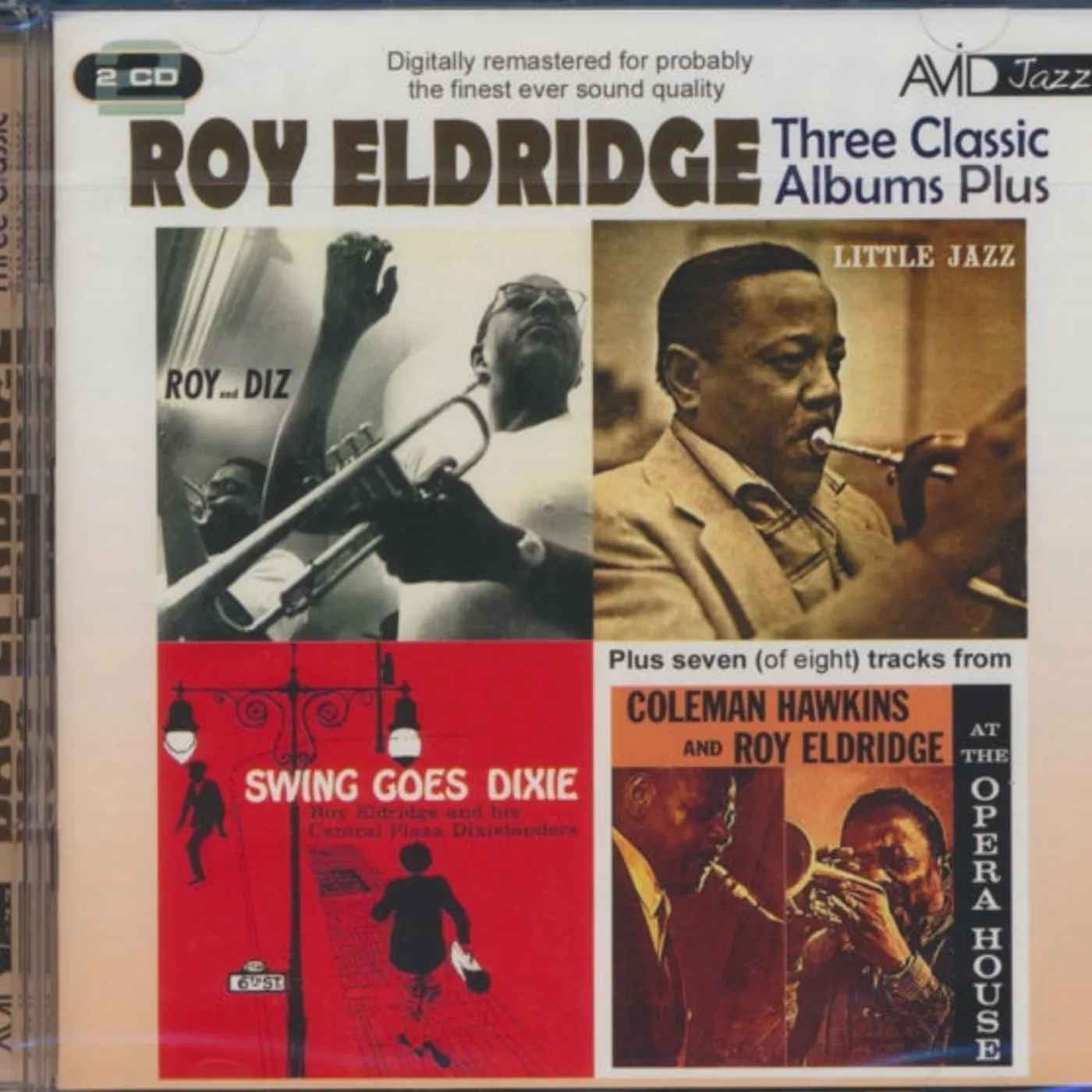 Roy Eldridge CD - Three Classic Albums Plus (Roy And Diz / Little Jazz / Swing Goes Dixie)