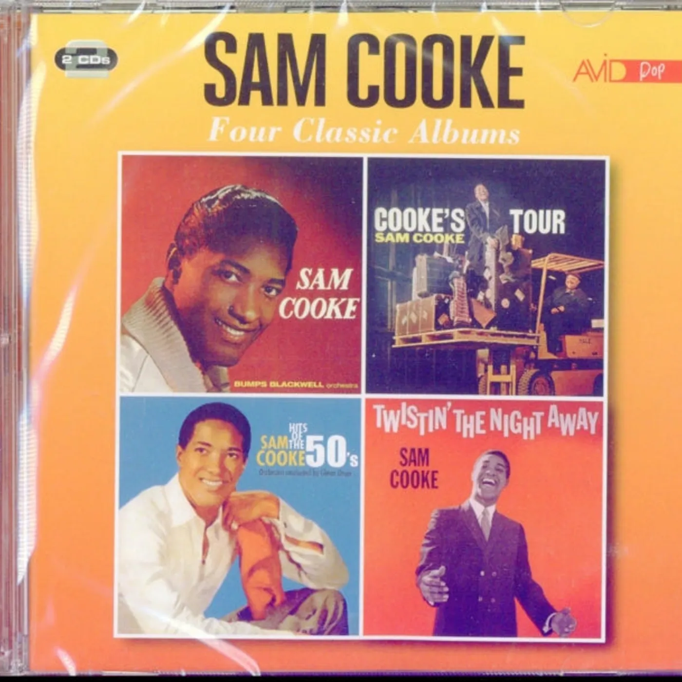 Sam Cooke CD - Four Classic Albums (Sam Cooke / Cooke's Tour / Hits Of The 50s / Twistin' The Night Away)